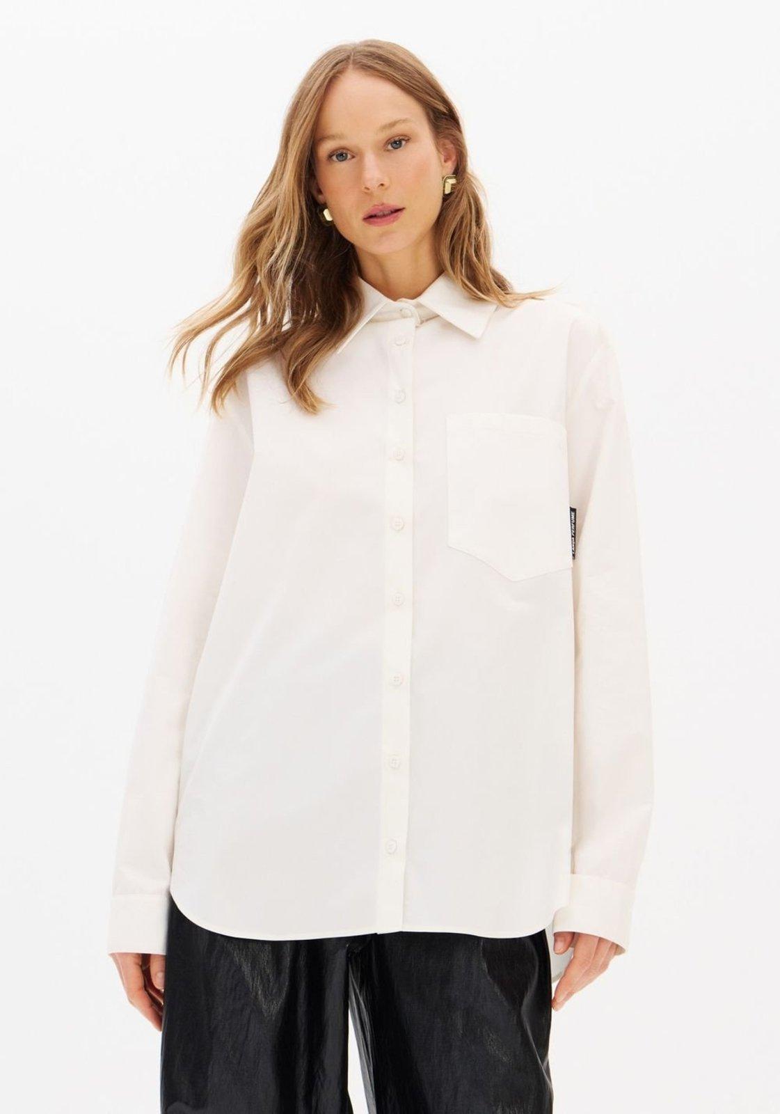 Camisa Oversized Alongada Em Algodão Egípicio Lança Perfume