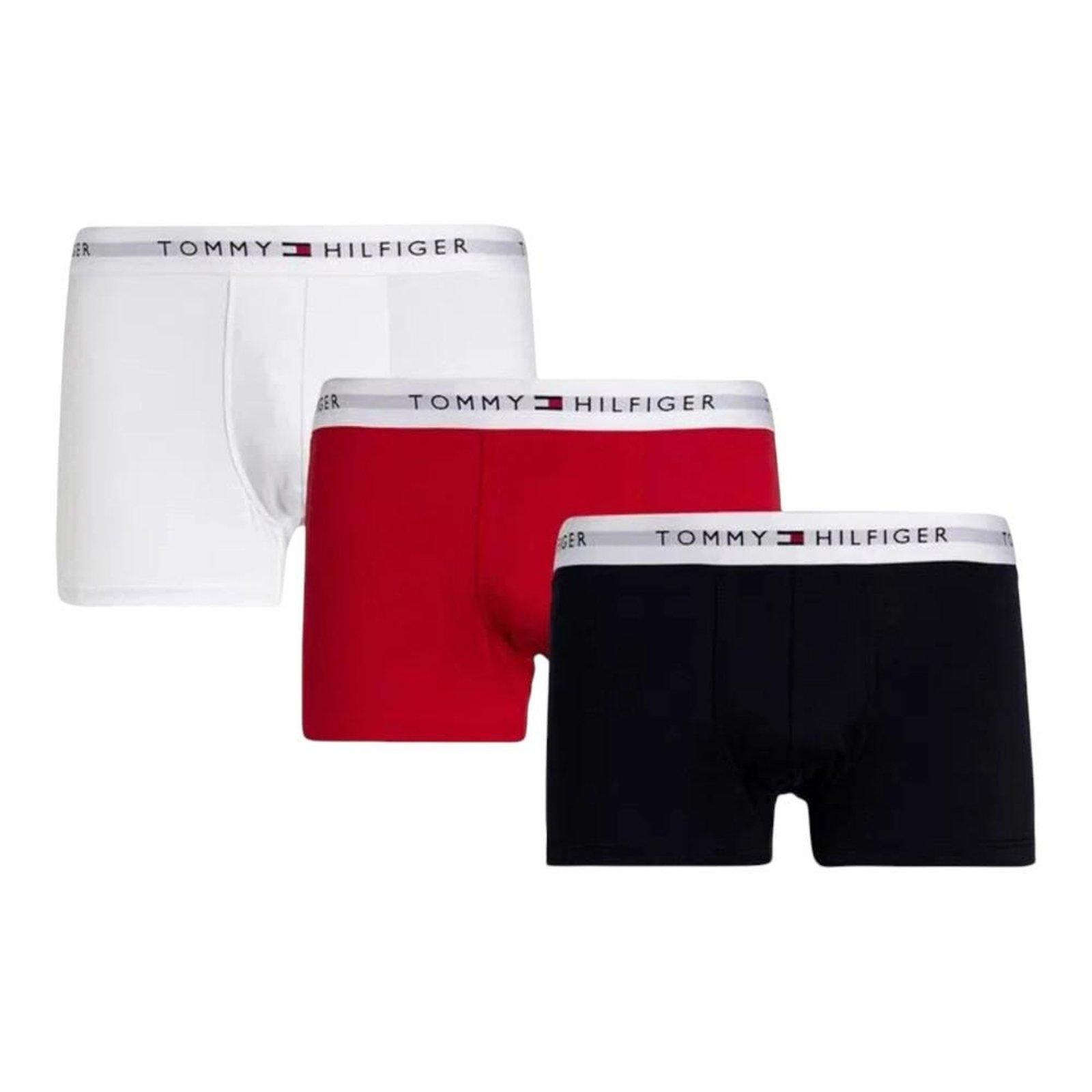 Cueca Tommy Hilfiger Kit Com 3 Unidades Masculino Algodão