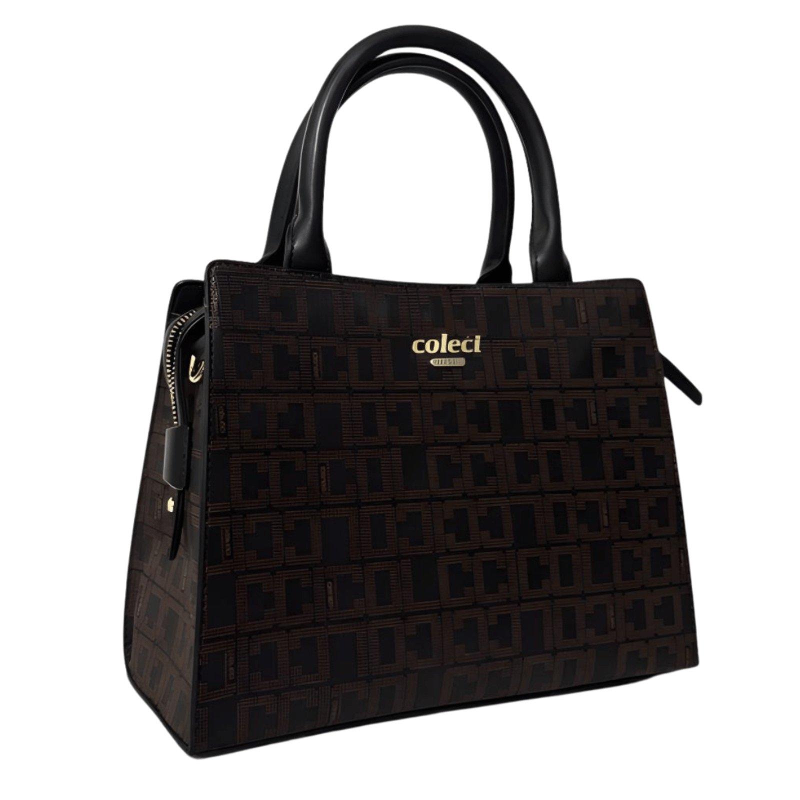 Bolsa Feminina Tote Monograma Colcci