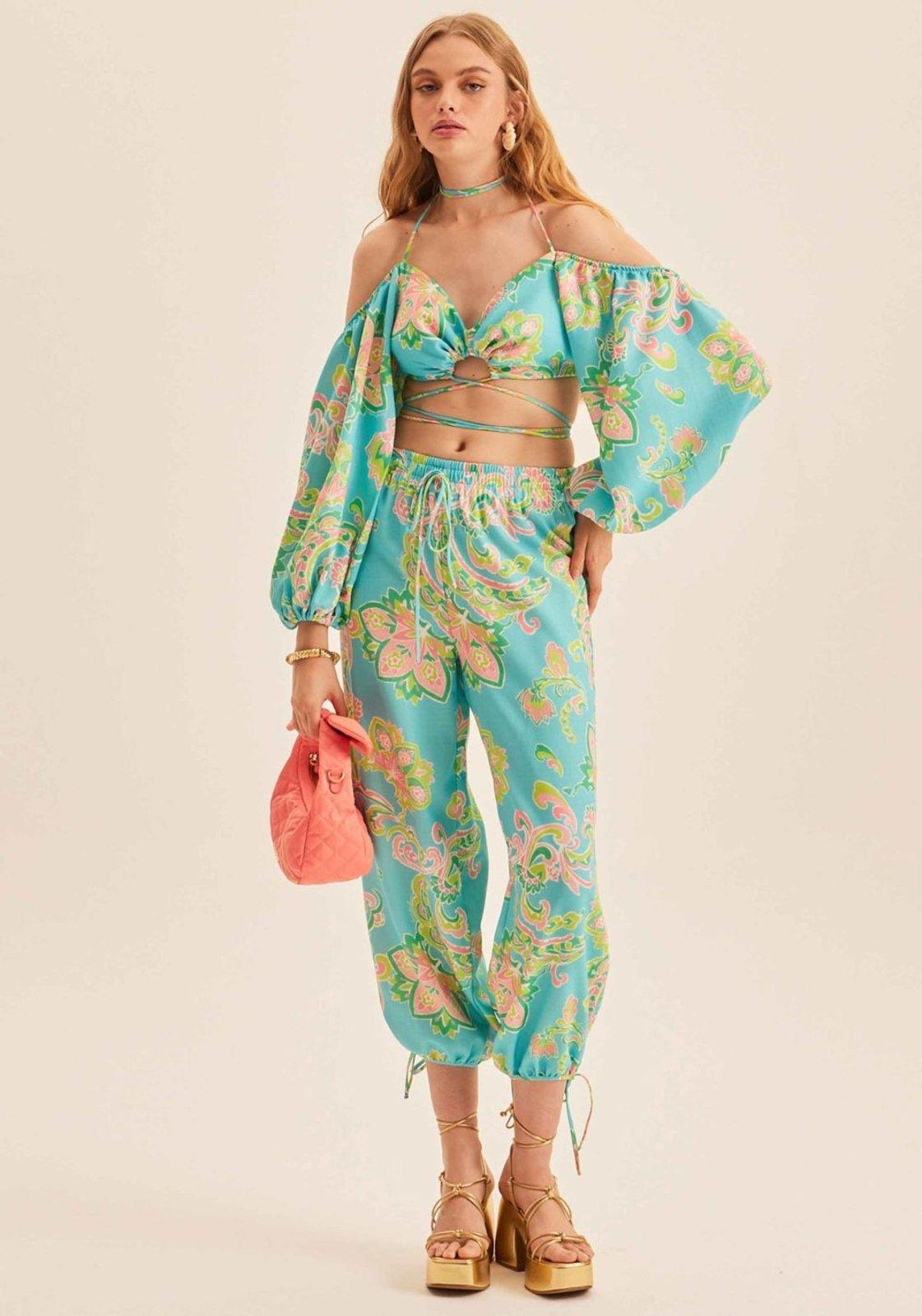 Conjunto Top + Calça Lança Perfume