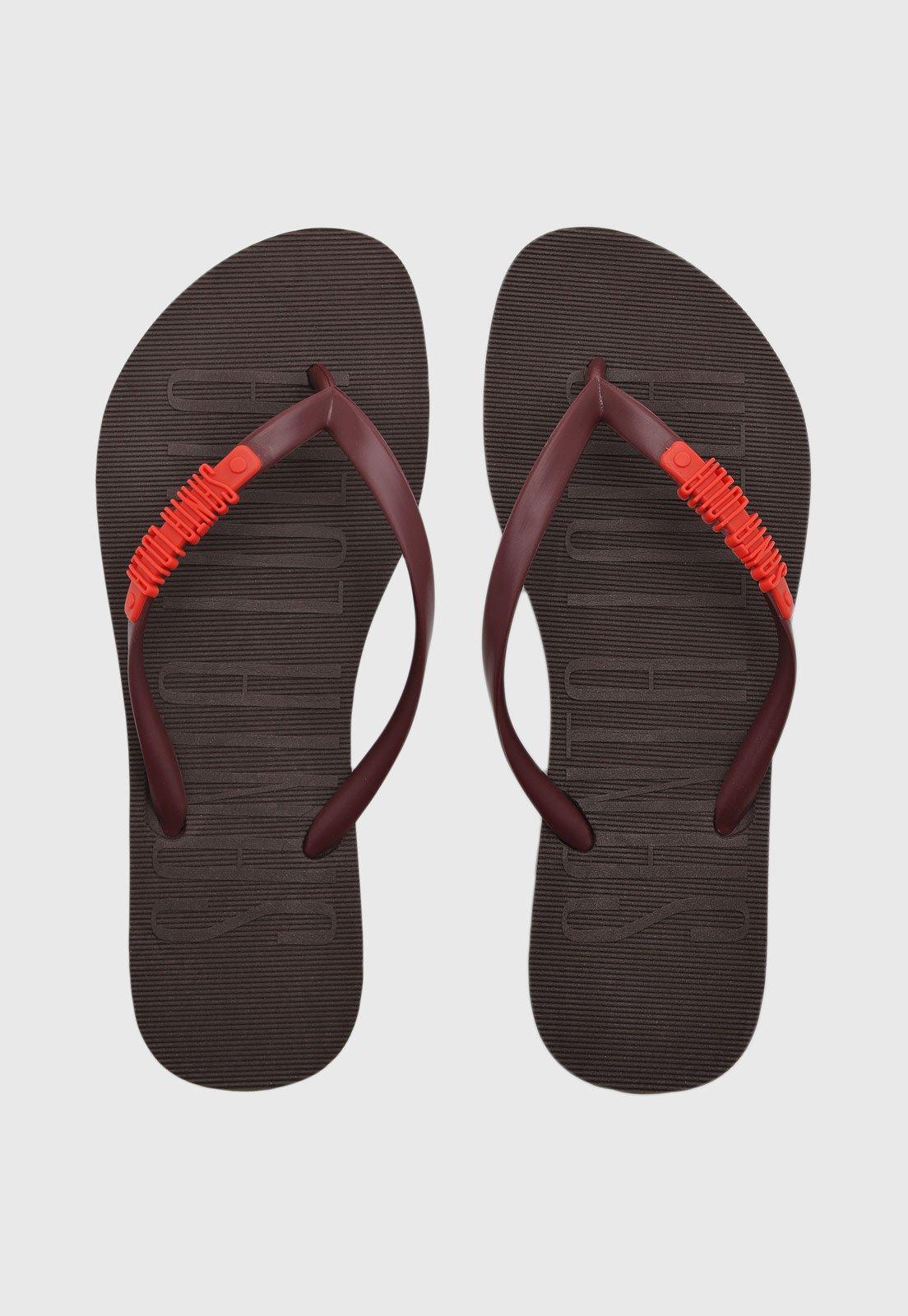 Chinelo Feminino Santa Lolla Logo Preto