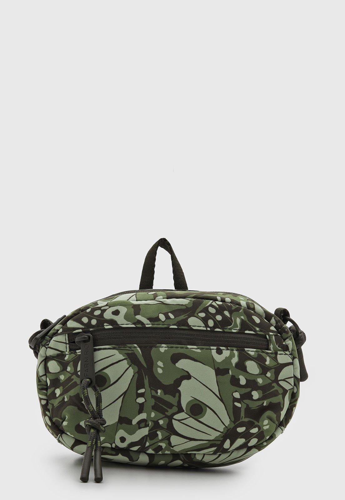Bolsa FARM Estampada Verde