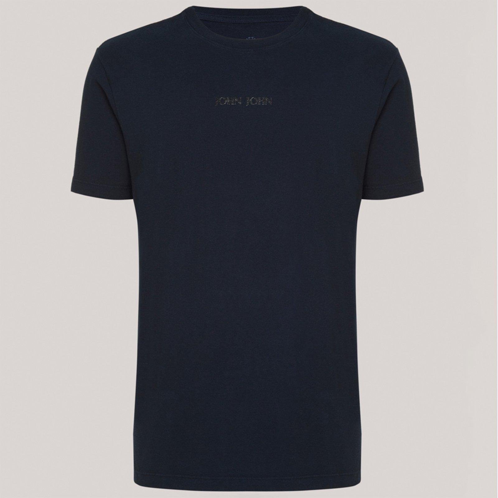 Camiseta John John Regular Clean Pr26 Marinho Masculino