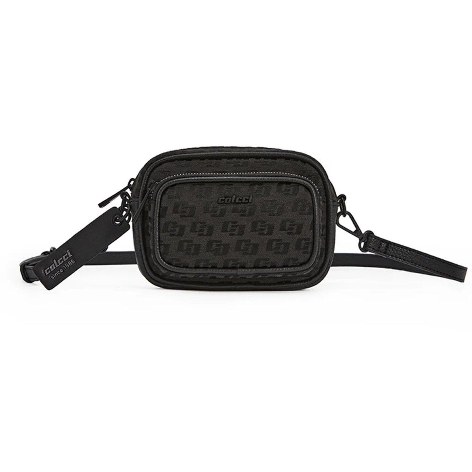 Bolsa Crossbody Colcci Monograma Bag Ou25 Preto Feminino