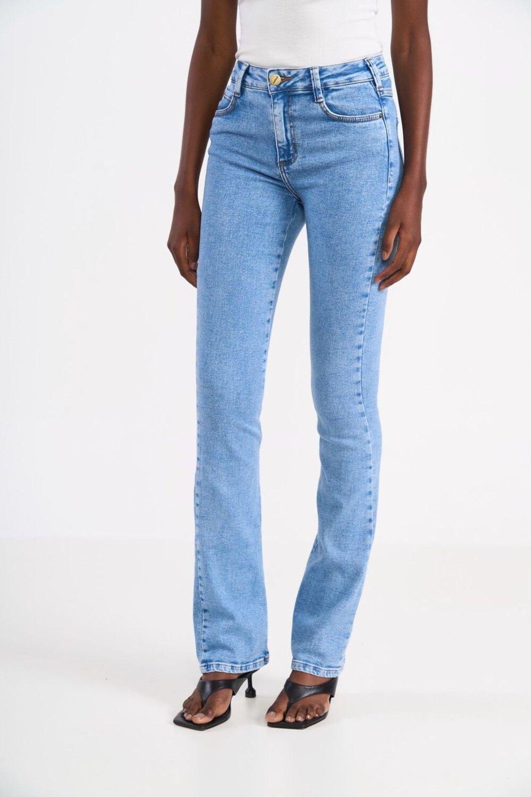 Calça Feminina Jeans Reta Colcci Indigo