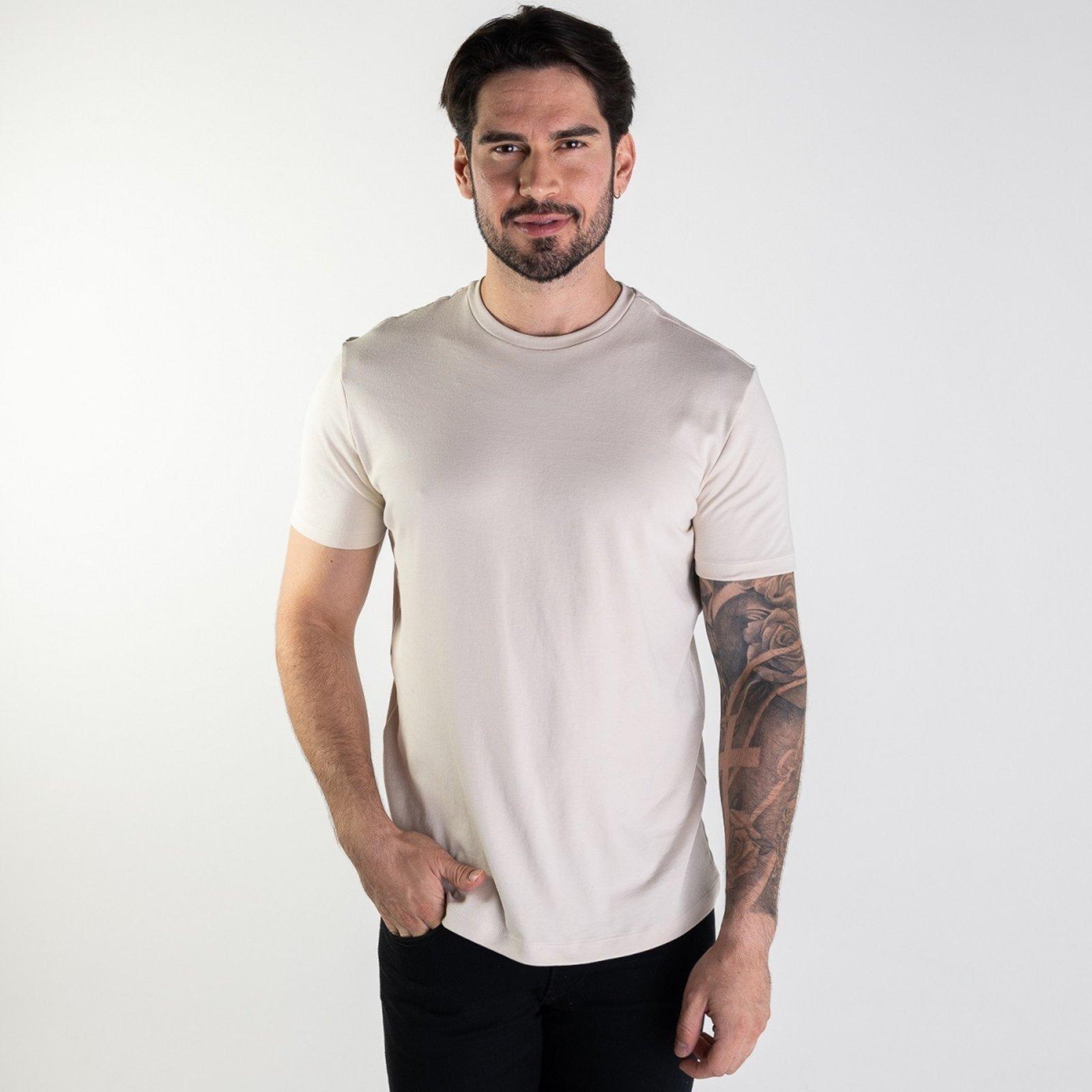 Camiseta Oficina Reserva Pima Premium Areia