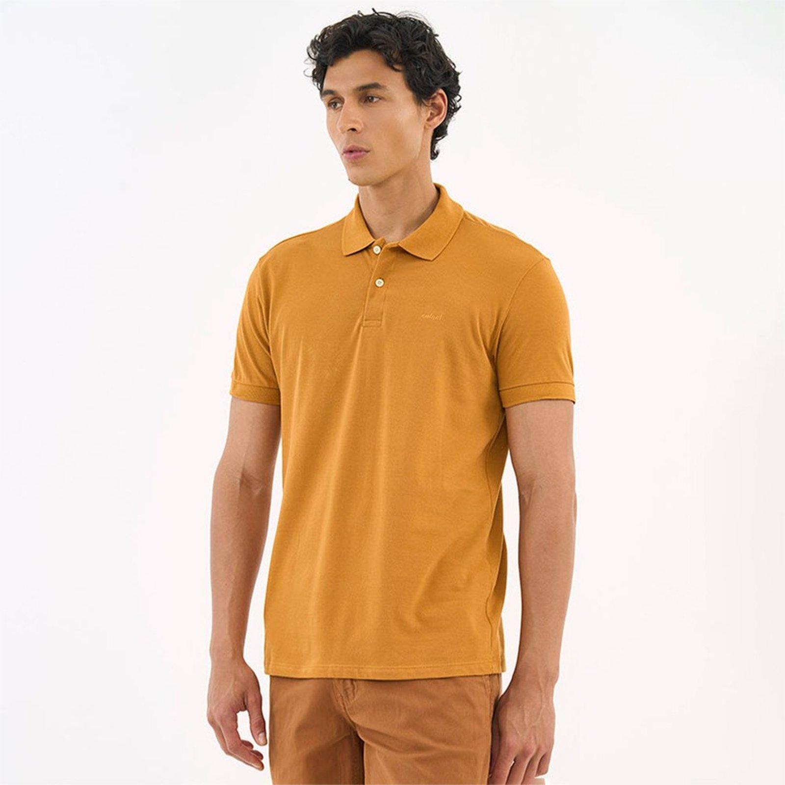 Camisa Polo Colcci Piquet Basic In26 Amarelo Swift Masculino