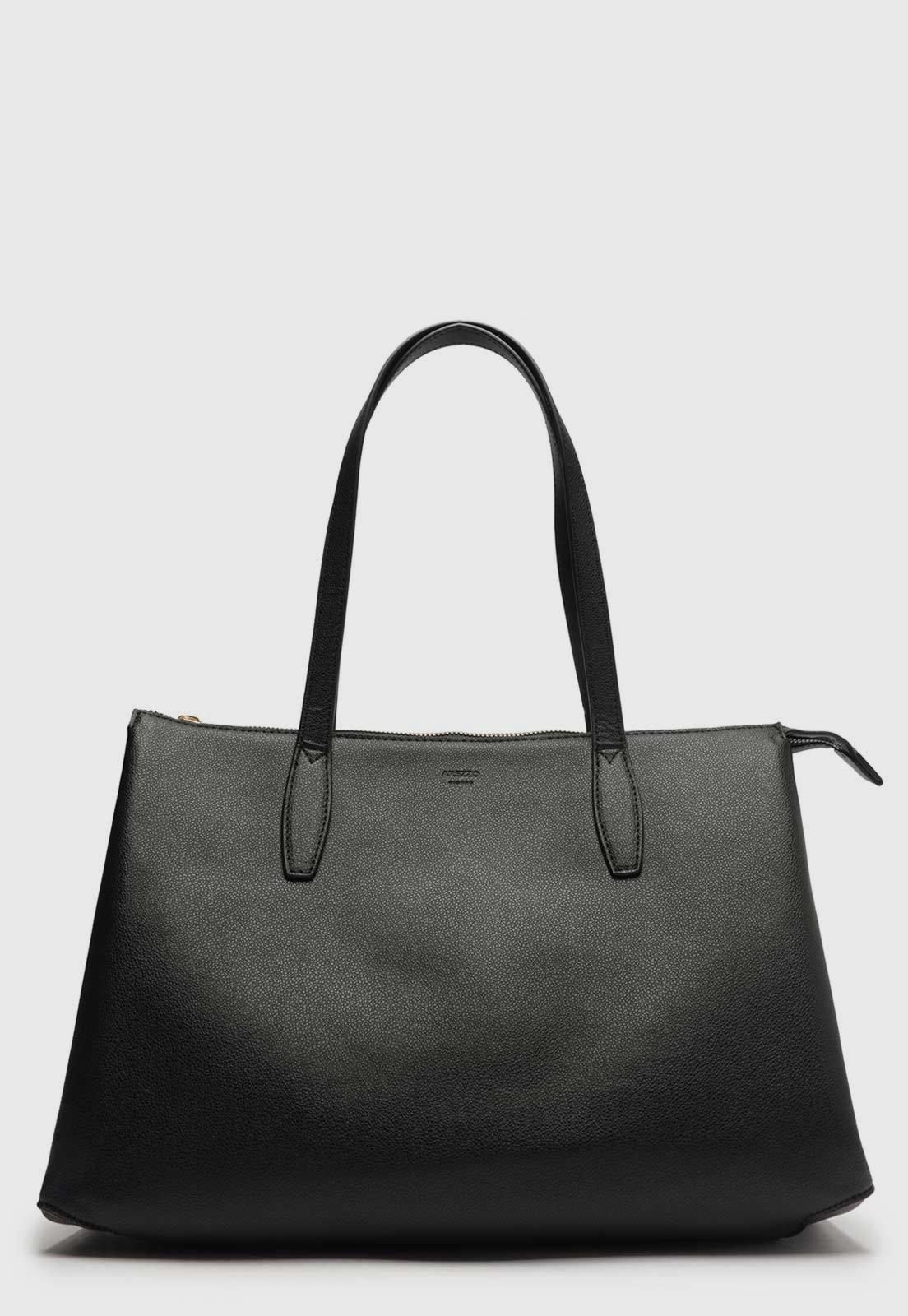 Bolsa Tiracolo Feminina Arezzo Shopping Preta