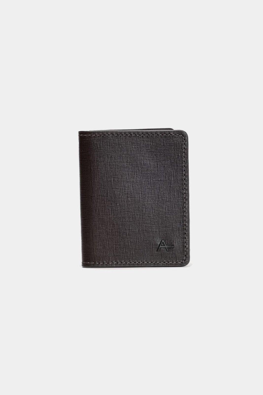 Carteira Aramis Couro Slim Saffiano Café