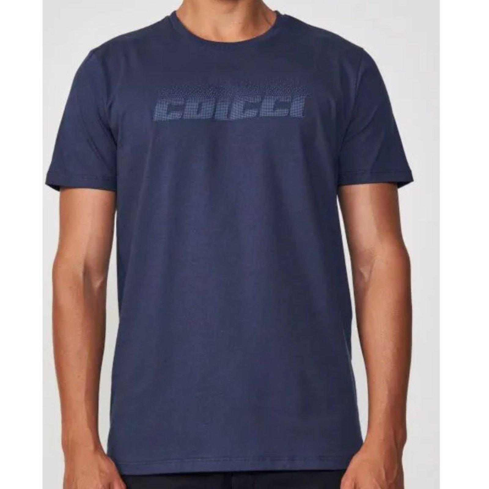 Camiseta Colcci Zul Sideral
