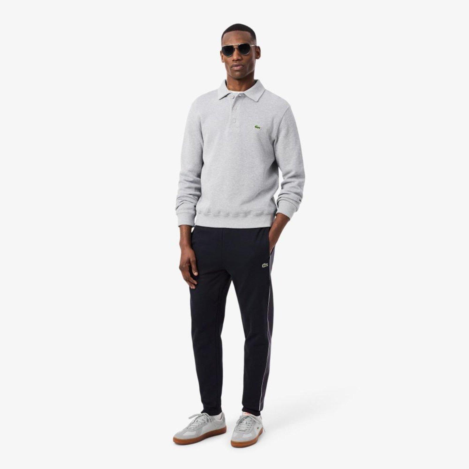 Calça esportiva com perna afunilada Preto