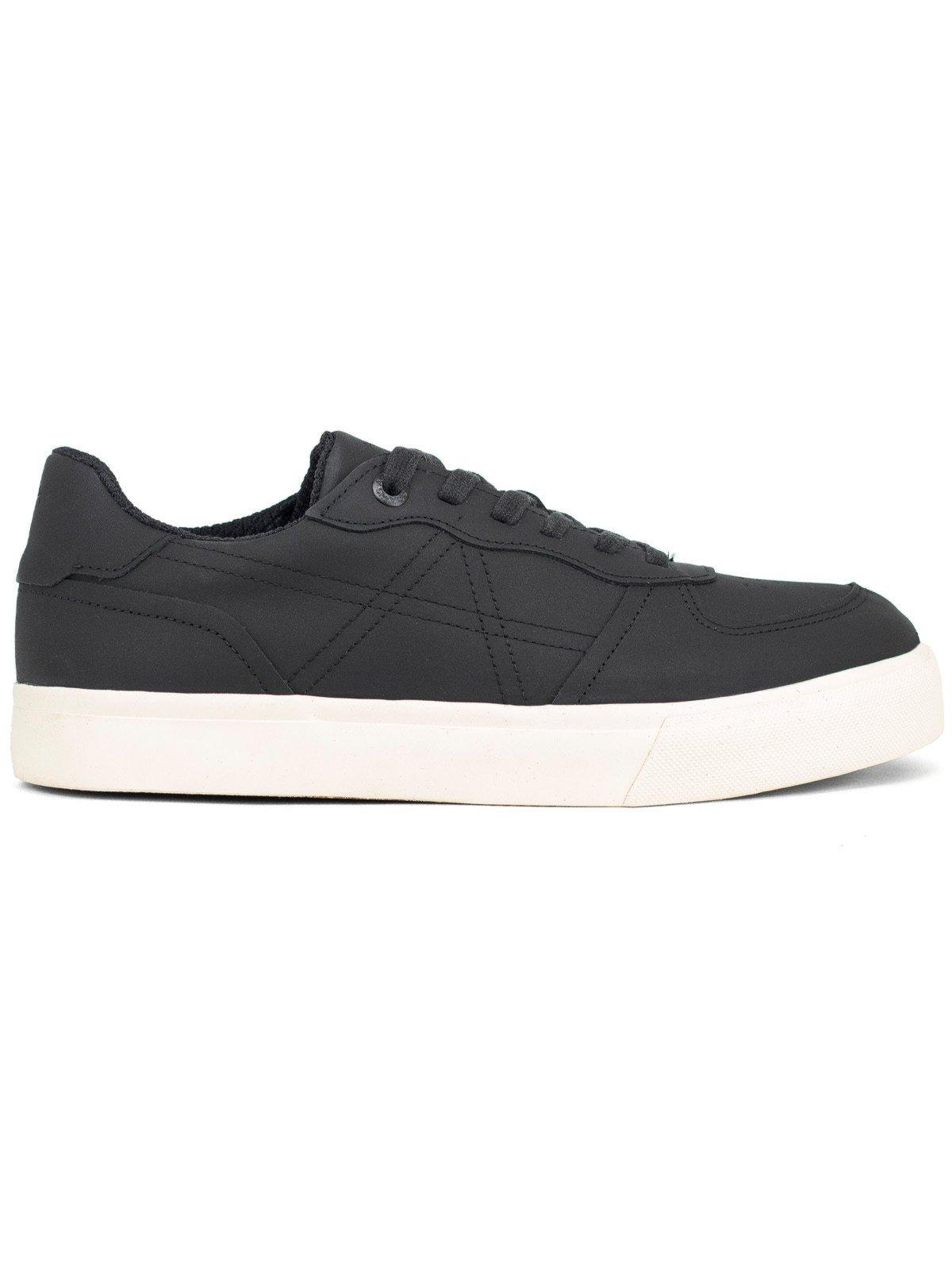Tênis Masculino Aramis Casual Smart Active Couro Emborrachado Confortável Preto