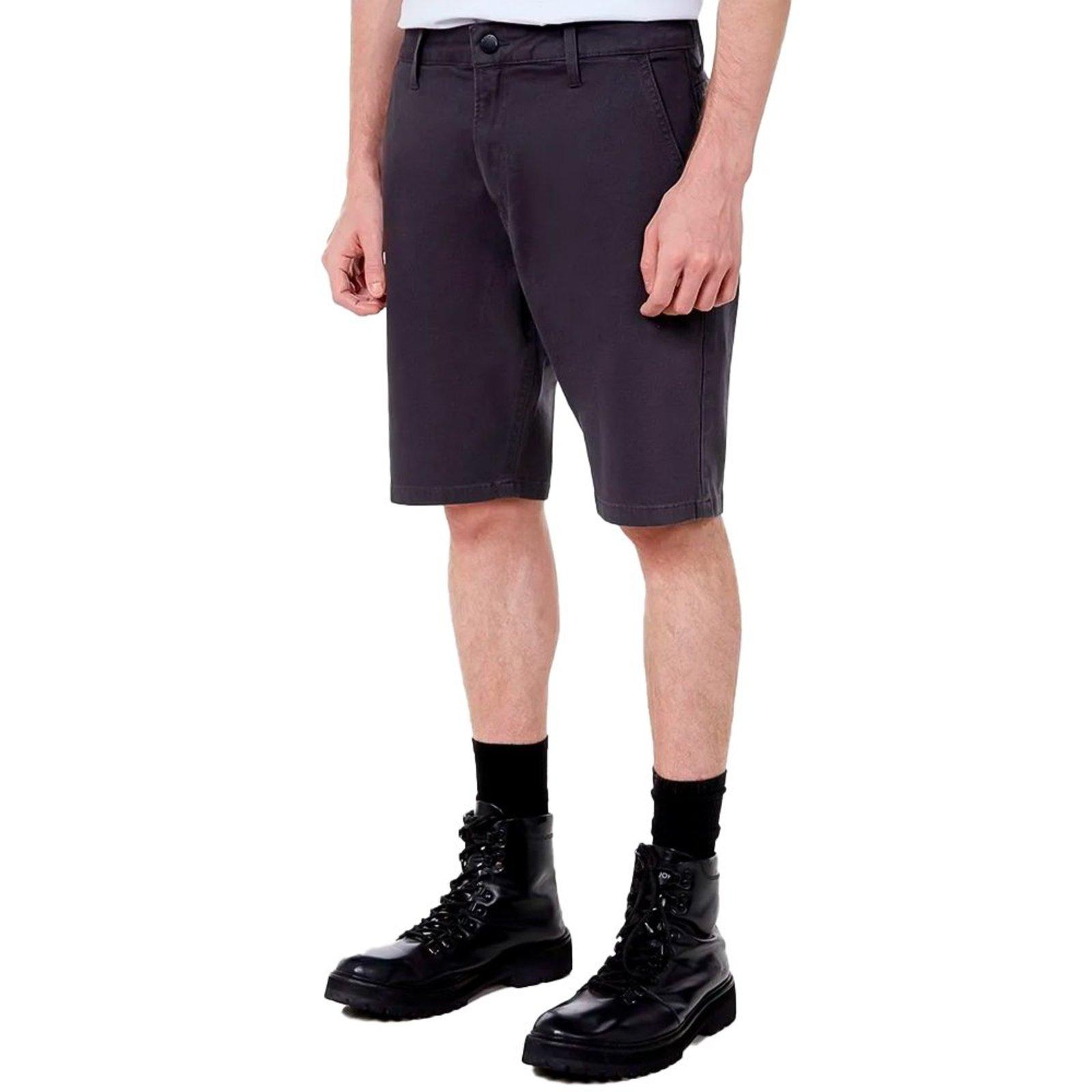 Bermuda John John Classic London In24 Cinza Claro Masculino