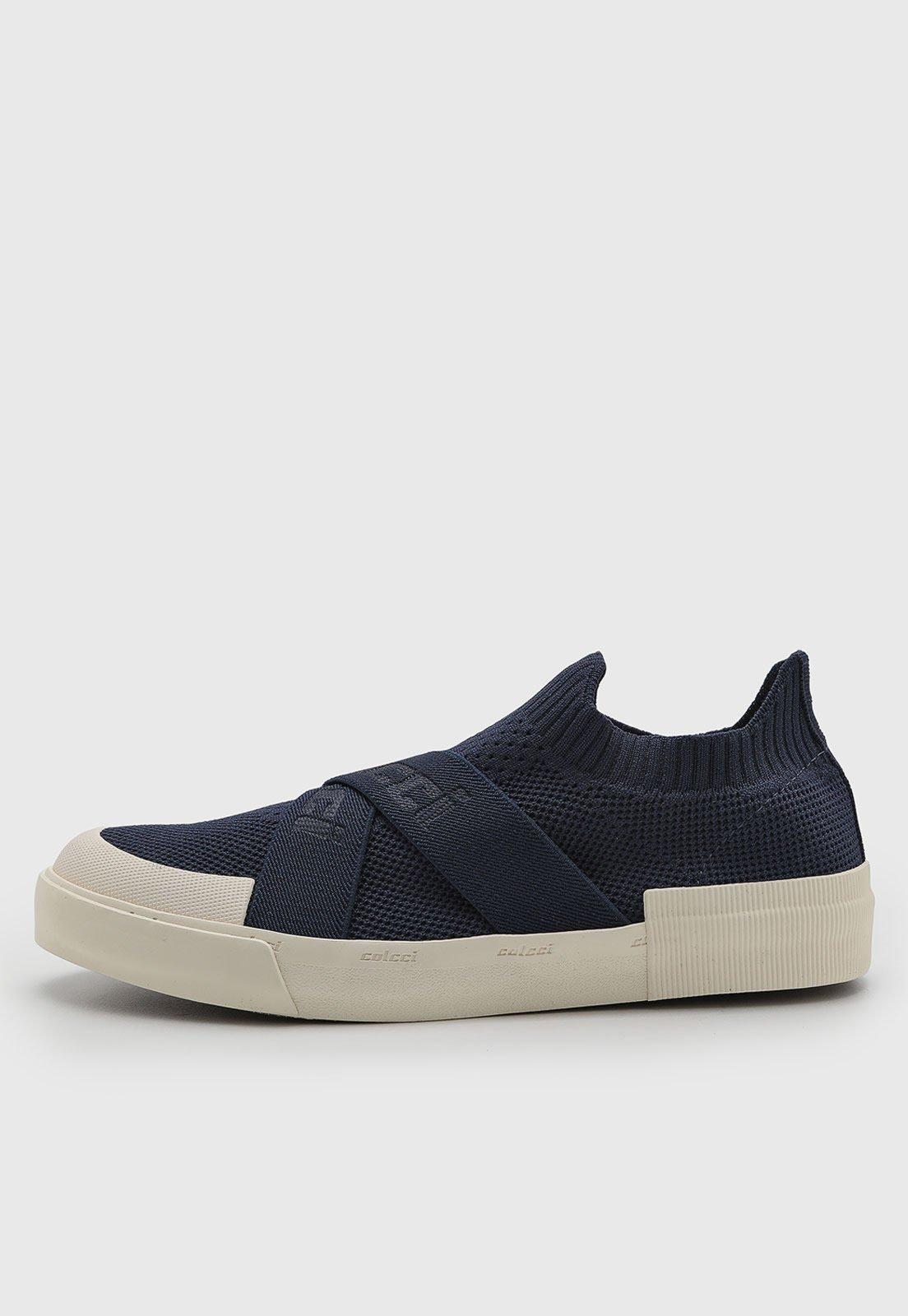 Tênis Feminino Colcci Cano Baixo Azul Escuro