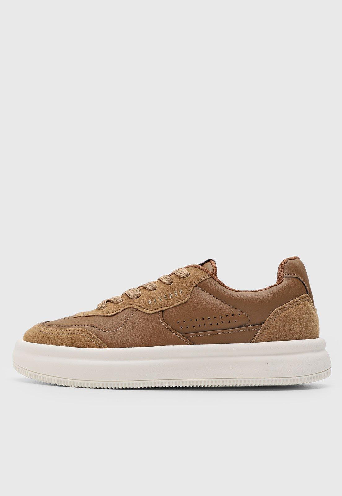 Tênis Masculino Reserva Casual Caramelo