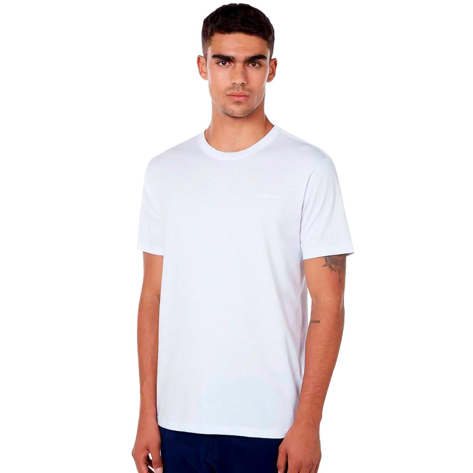 Camiseta John John Regular New Dirty In24 Branco Masculino