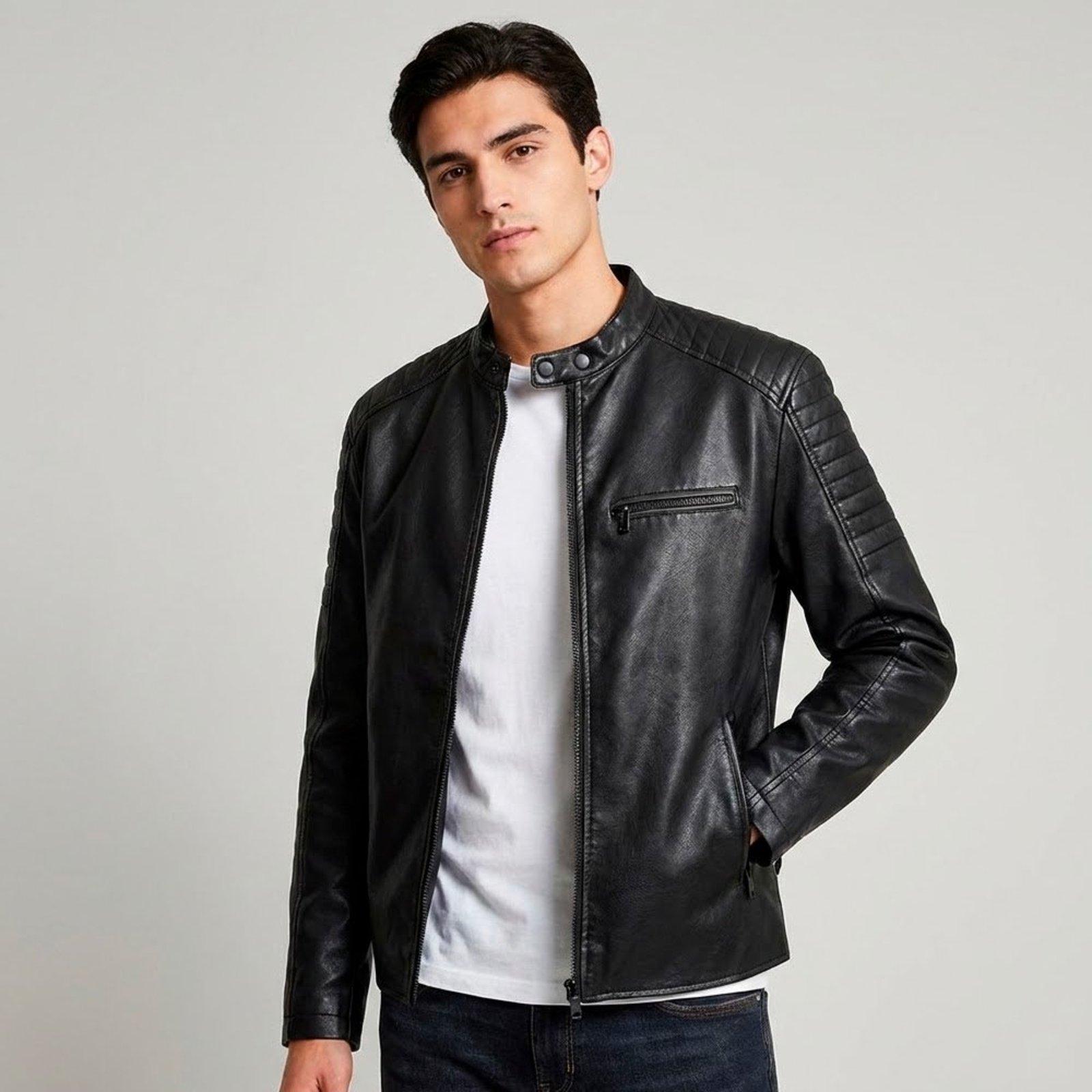 Jaqueta John John Gus In26 Preto Masculino