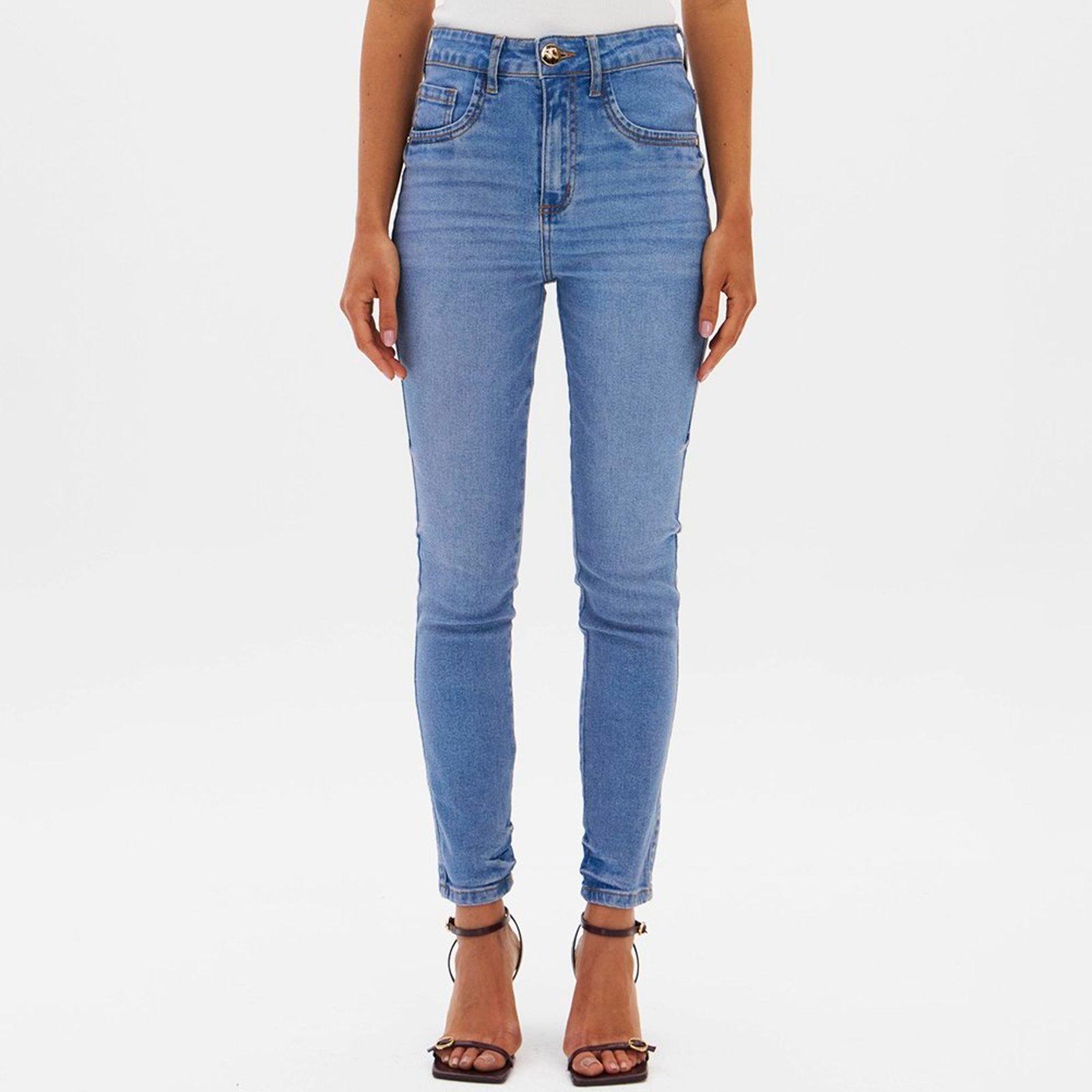 Calça Jeans Lança Perfume Skinny Ankle Hi In26 Azul Feminino