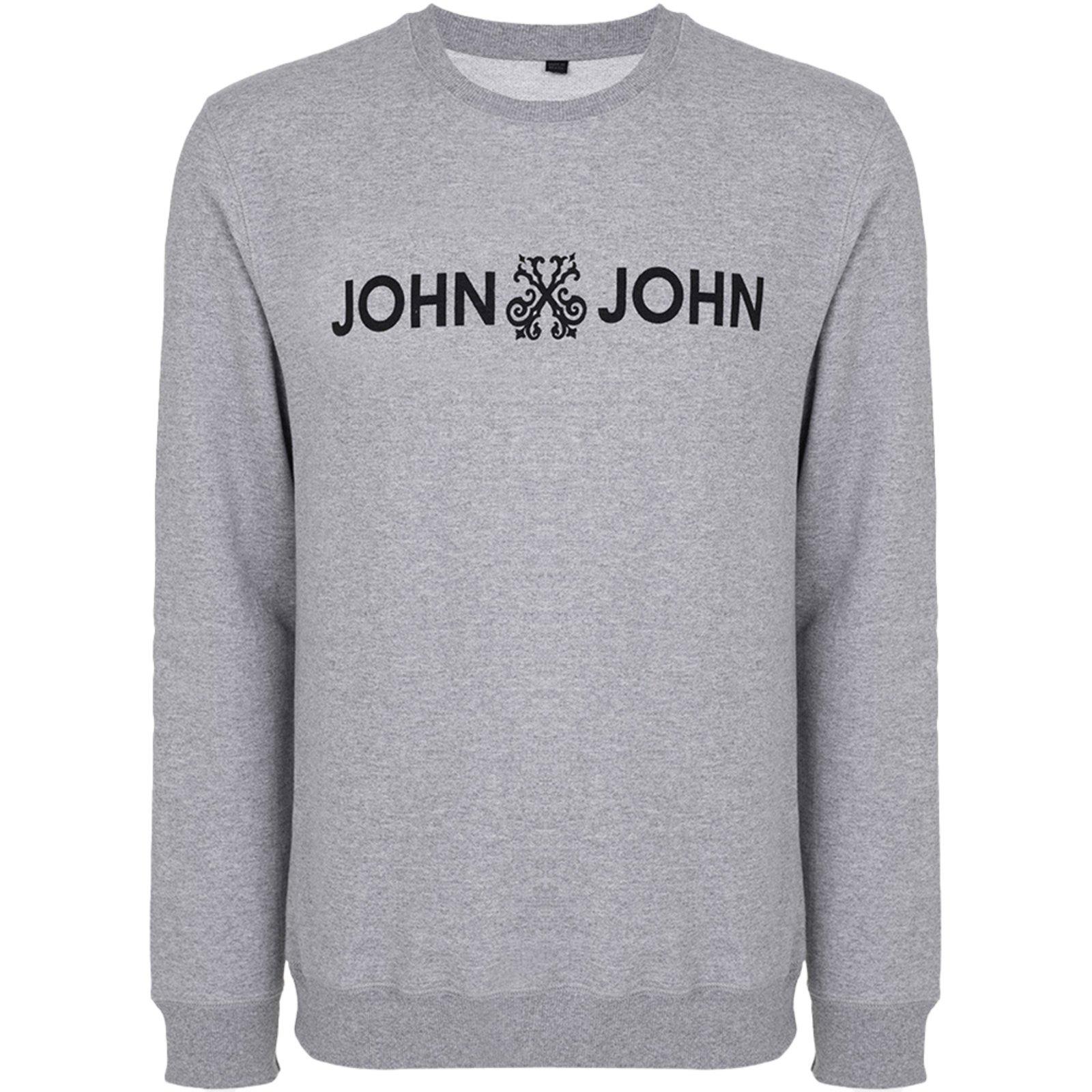 Moletom John John New Basic In24 Cinza Mescla Masculino
