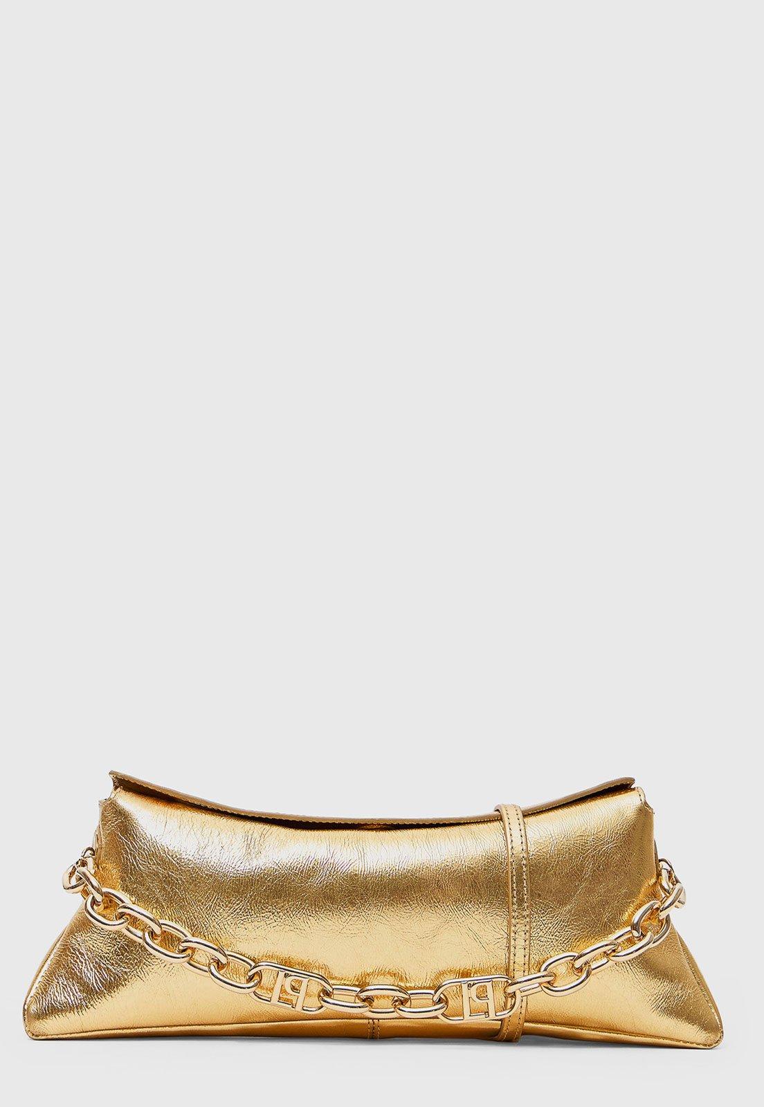 Bolsa Feminina Lança Perfume Corrente Dourada