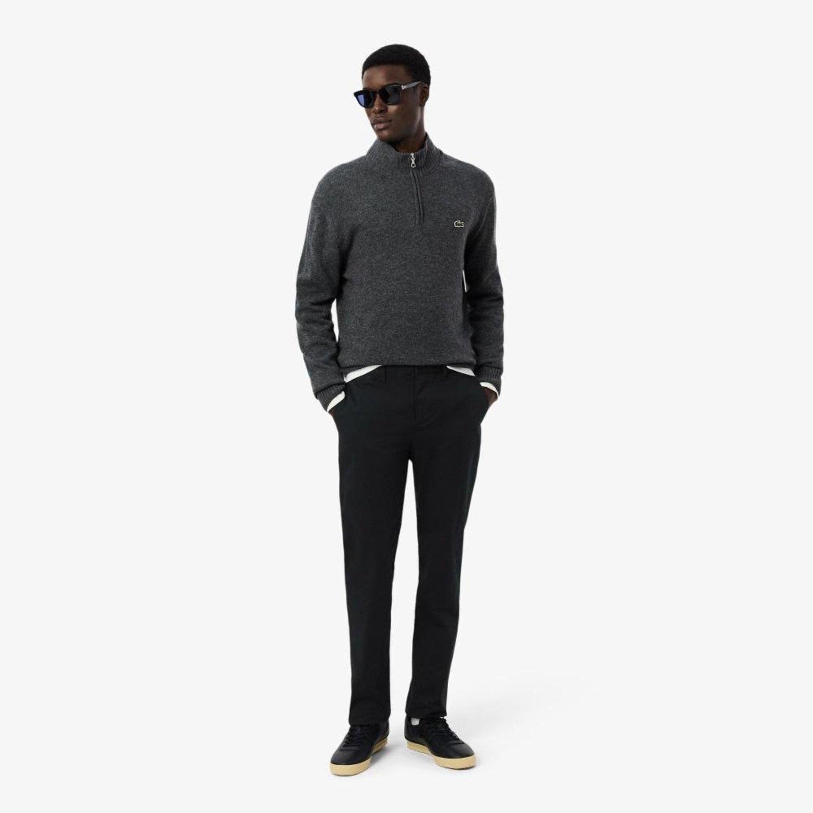 Calça Chino Slim Fit em Algodão Stretch Preto - 56 Preto