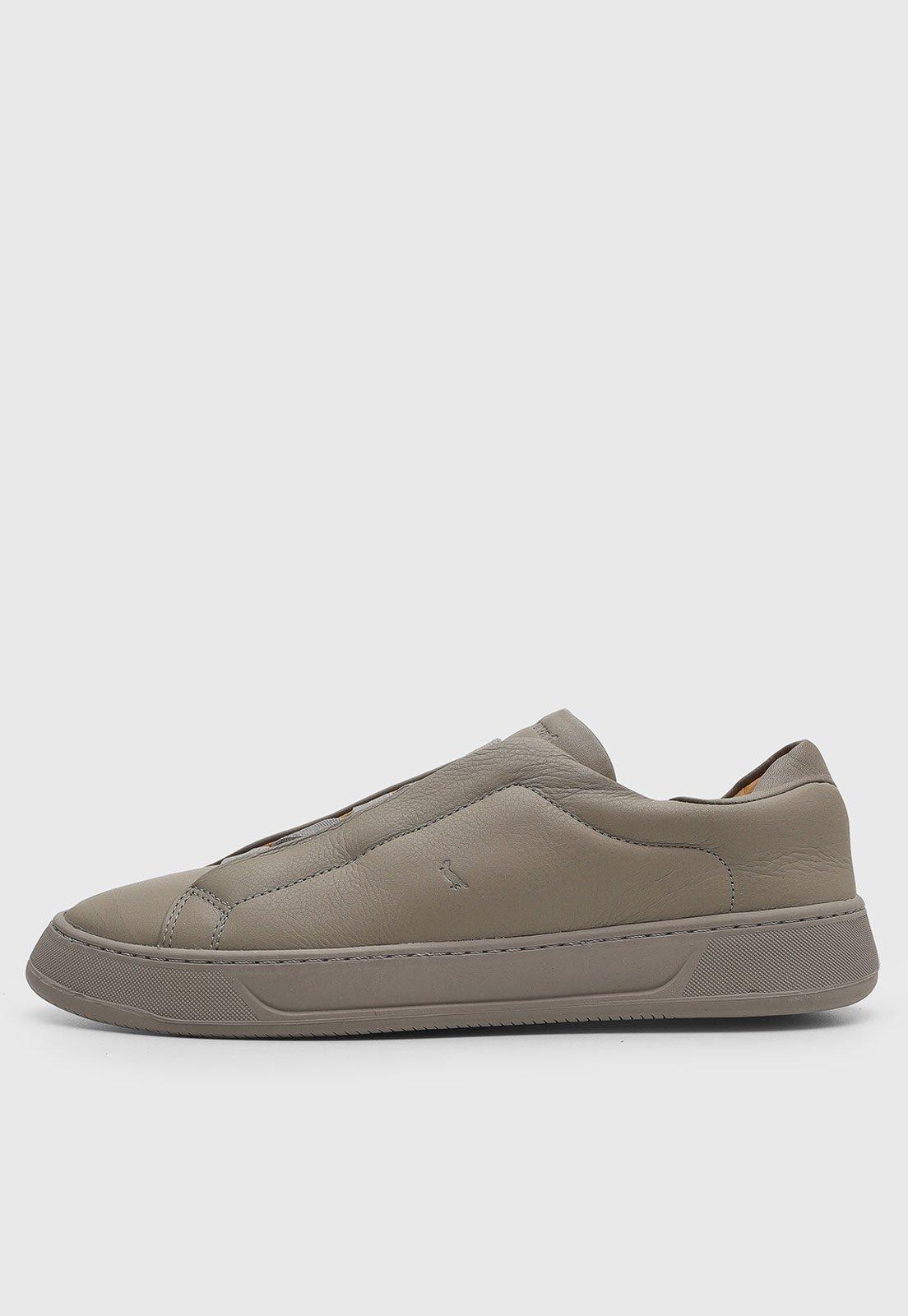 Tênis Masculino Reserva Slip On Marrom