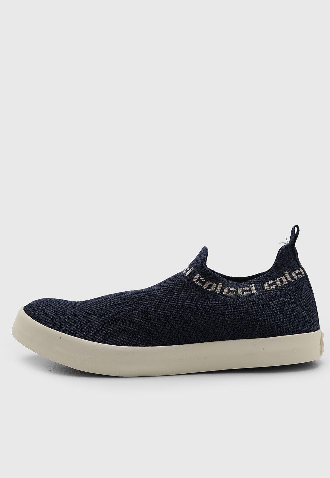 Tênis Feminino Colcci Knit Azul Marinho