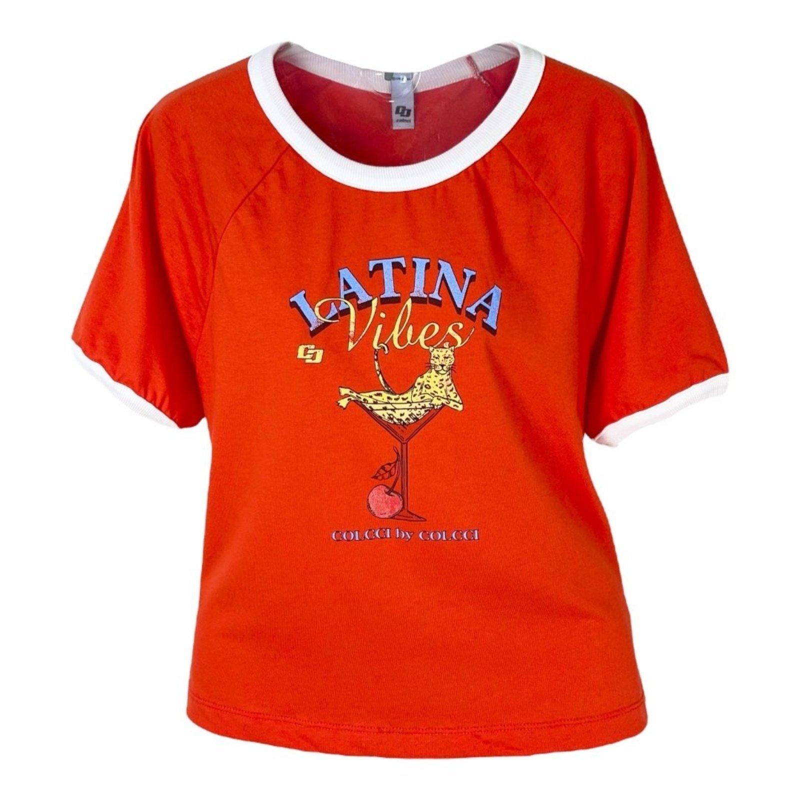 Camiseta Colcci Vermelho Nives