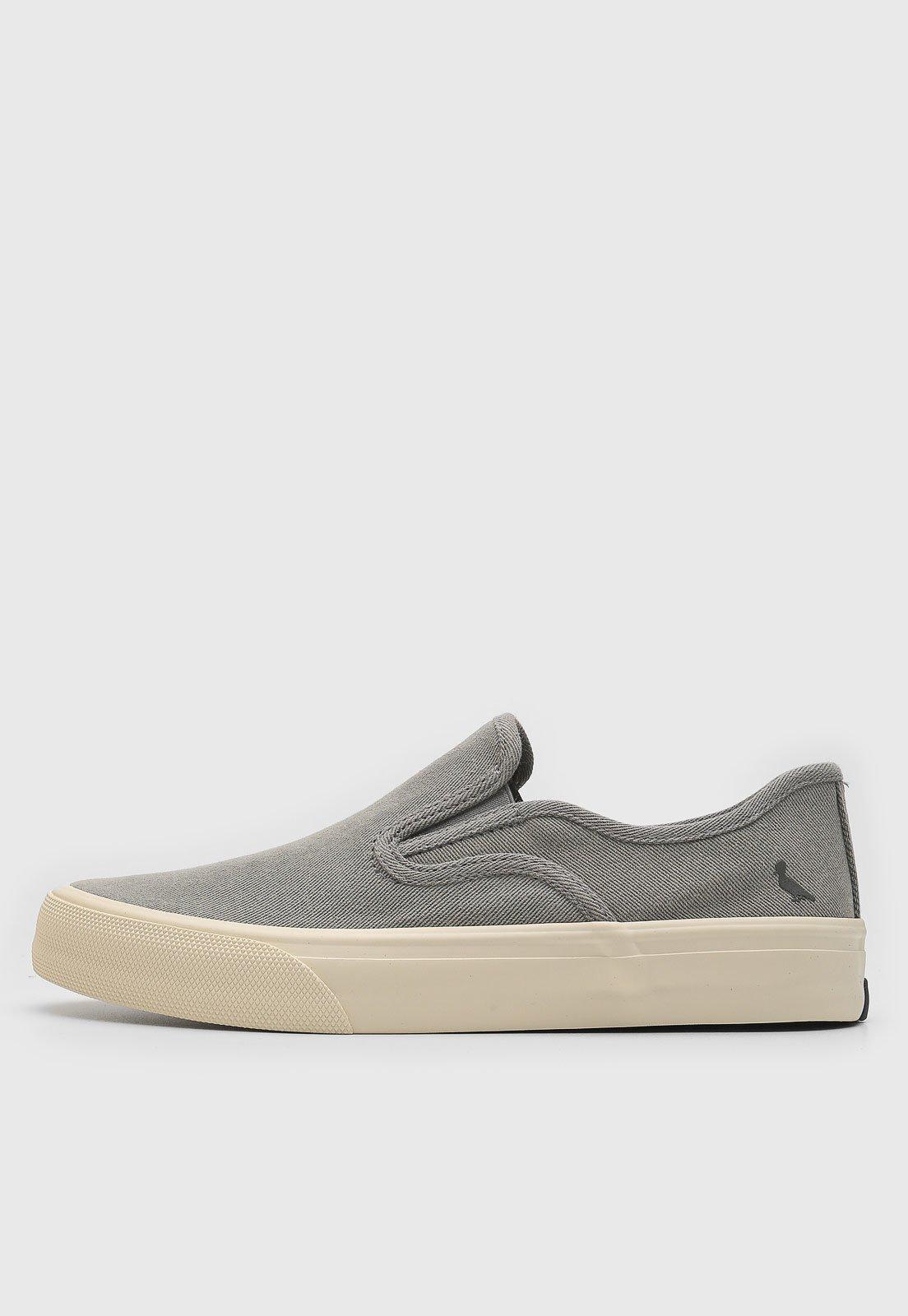 Tênis Slip On Reserva Mobi Cinza