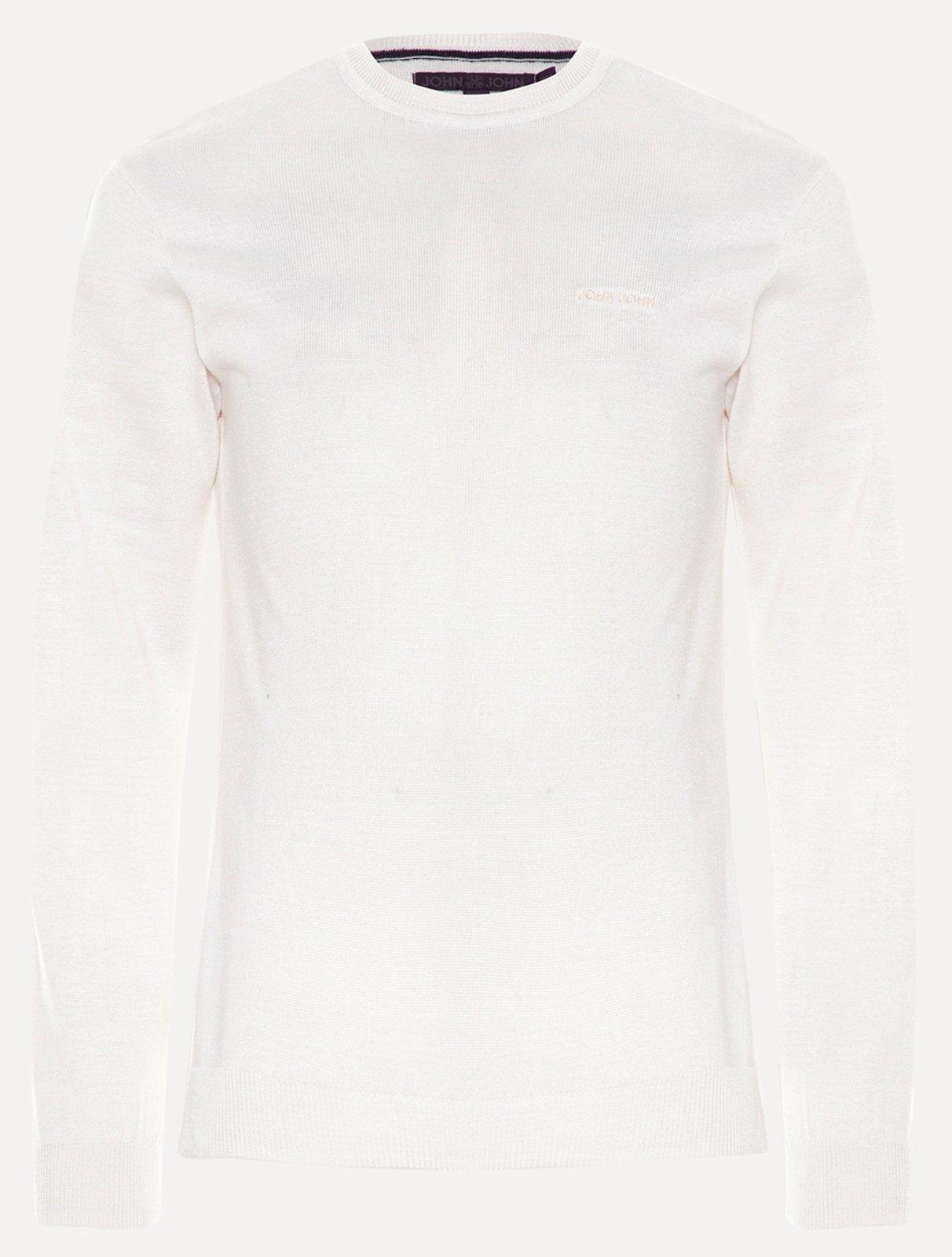 Tricot John John Masculino New Basic Off-White