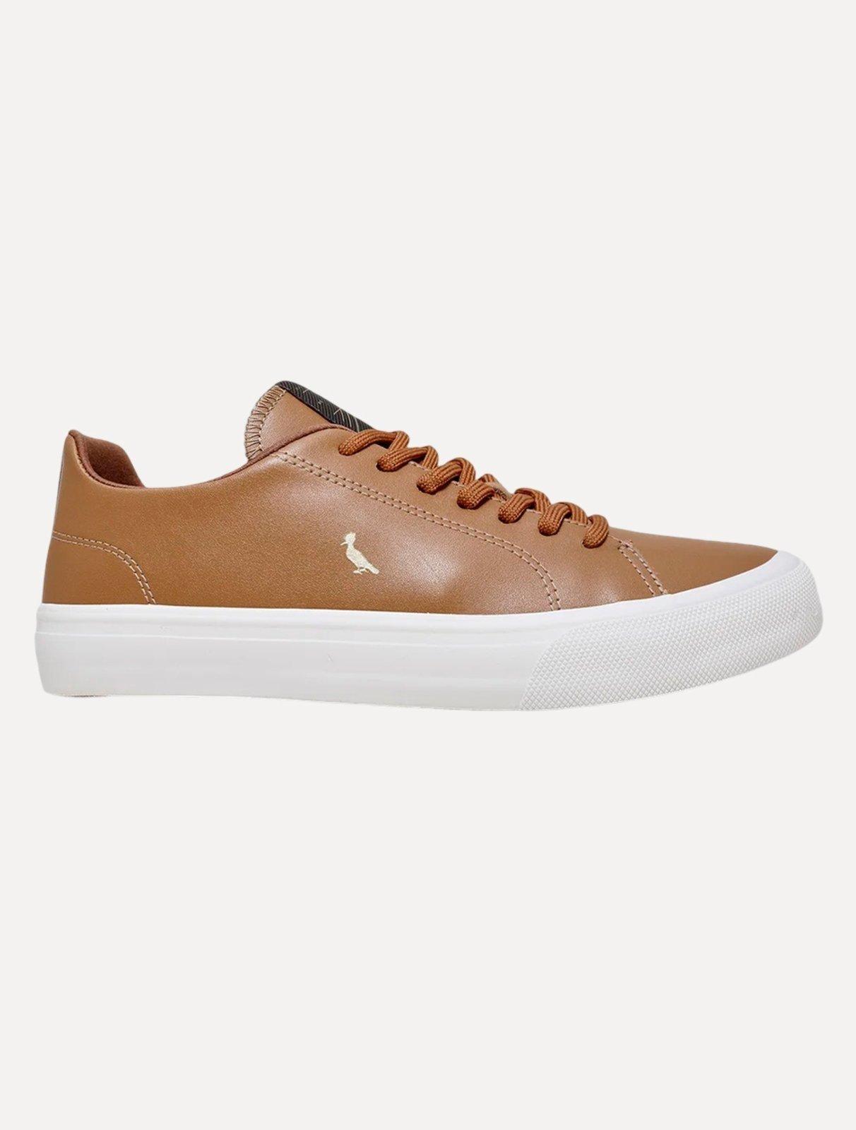 Tênis Reserva Masculino Goodfield Marrom Claro