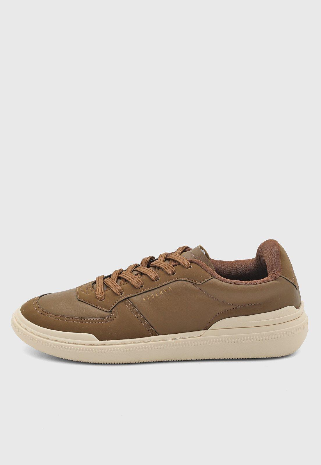 Tênis Masculino Reserva Casual Marrom