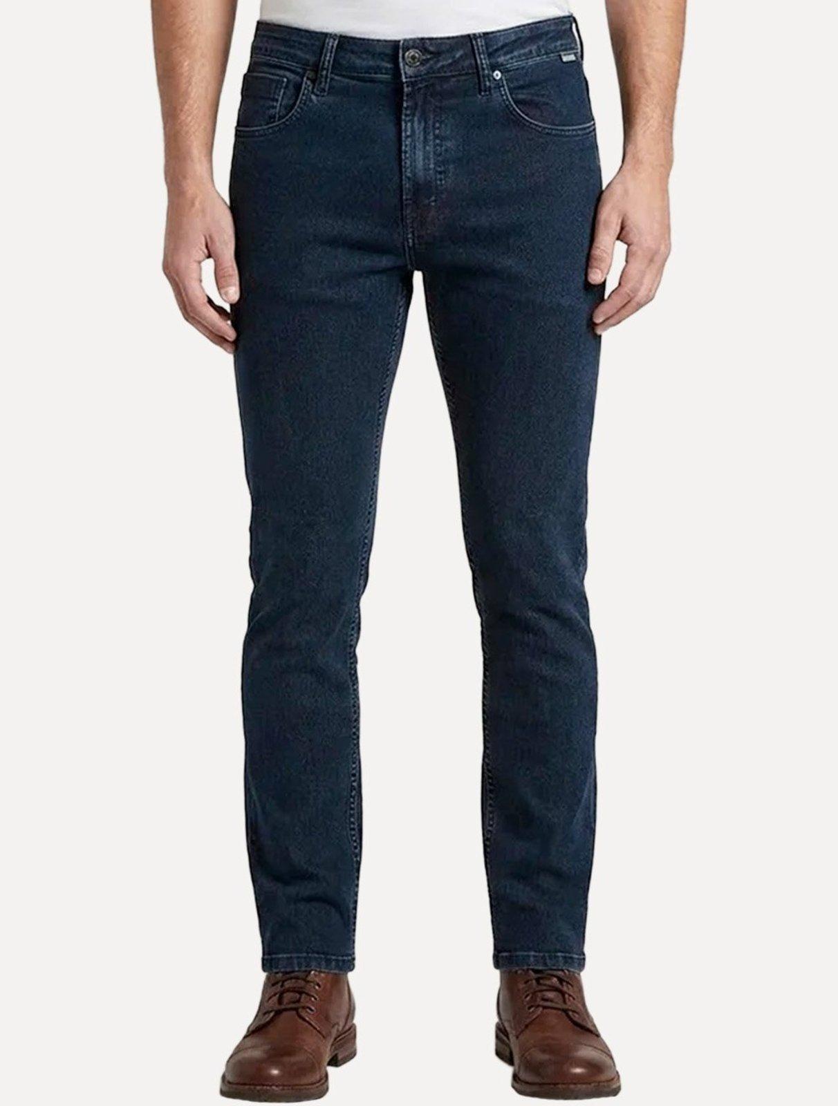 Calça John John Jeans Masculina Skinny Low Leeds Azul Escuro