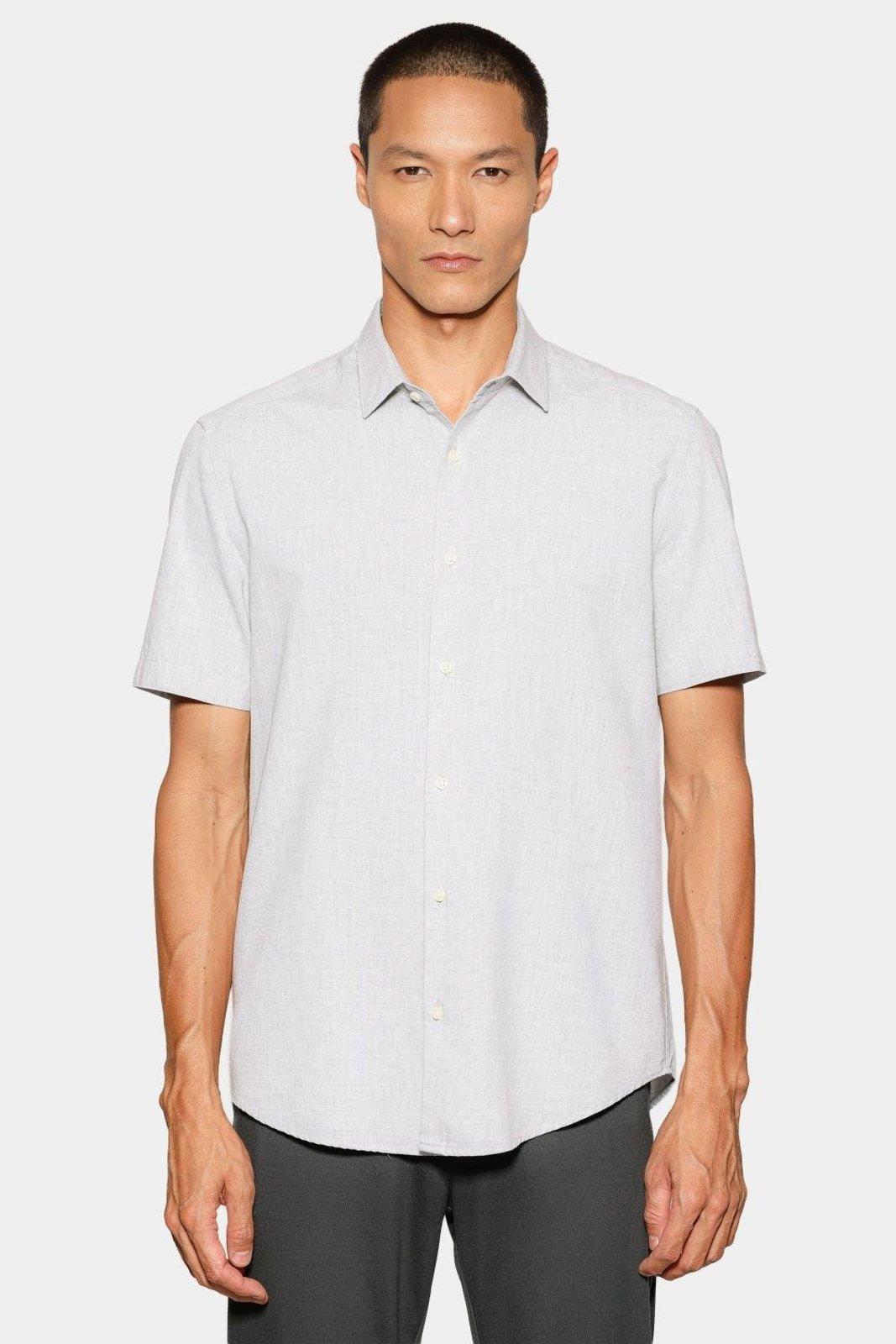 Camisa Aramis Marca Curta Modal Boa Vista Verde Pistache