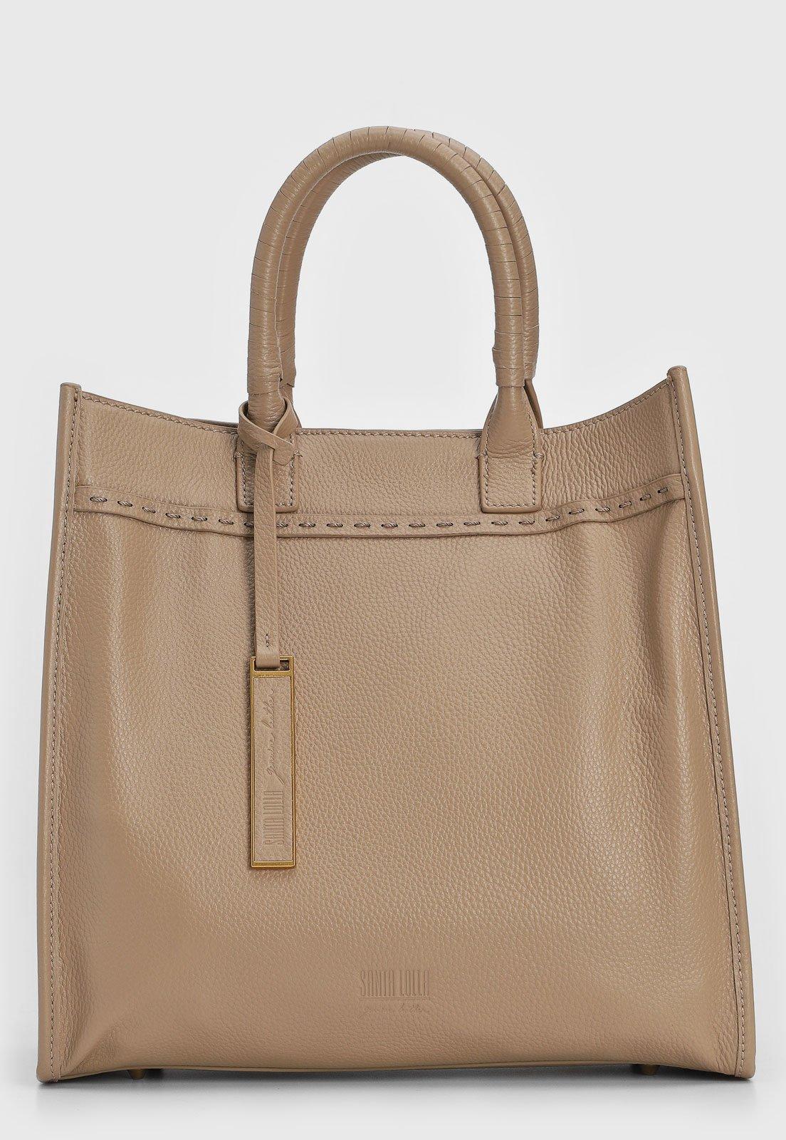 Bolsa Santa Lolla Tag Bege
