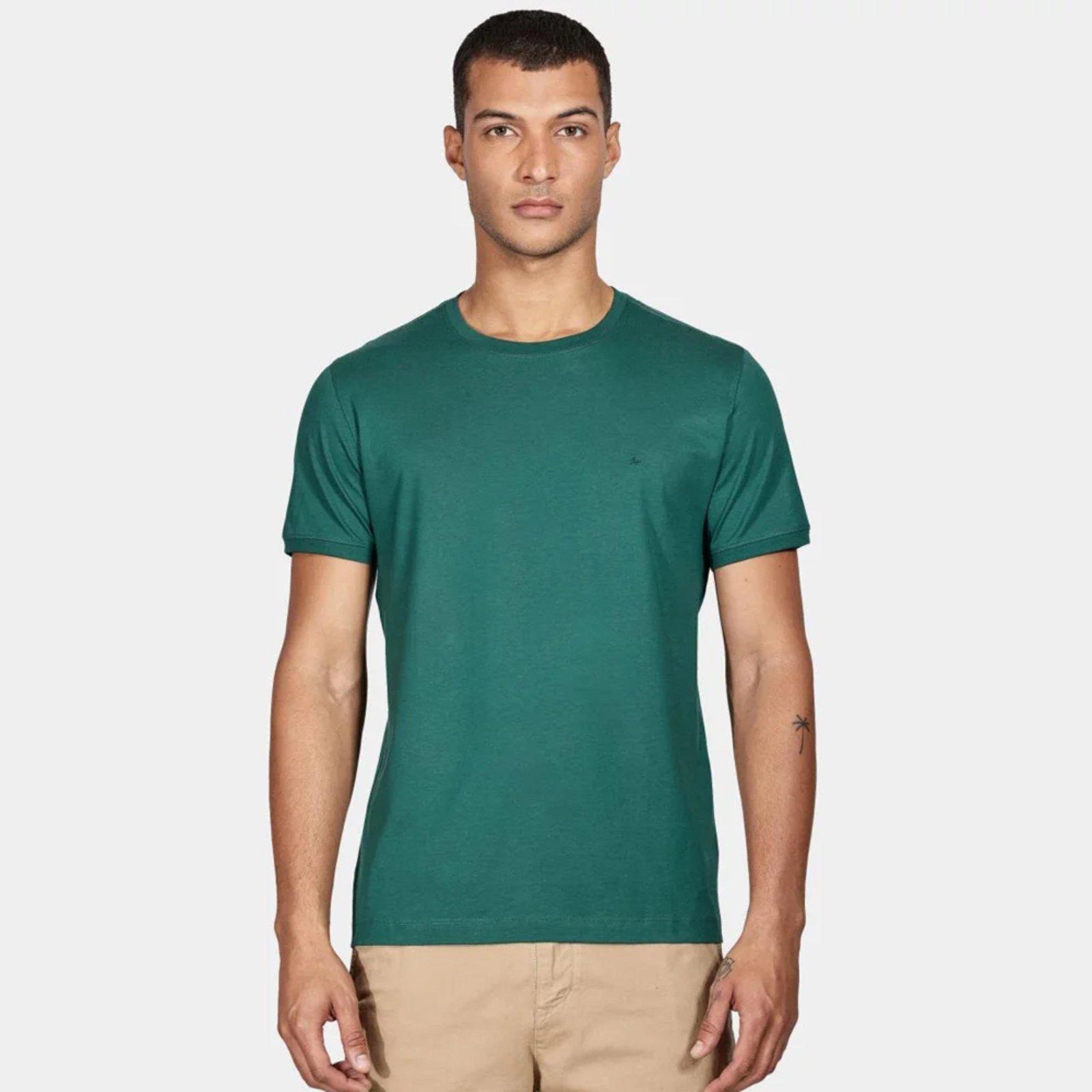 Camiseta Aramis Jersey Pima Ou25 Verde Masculino