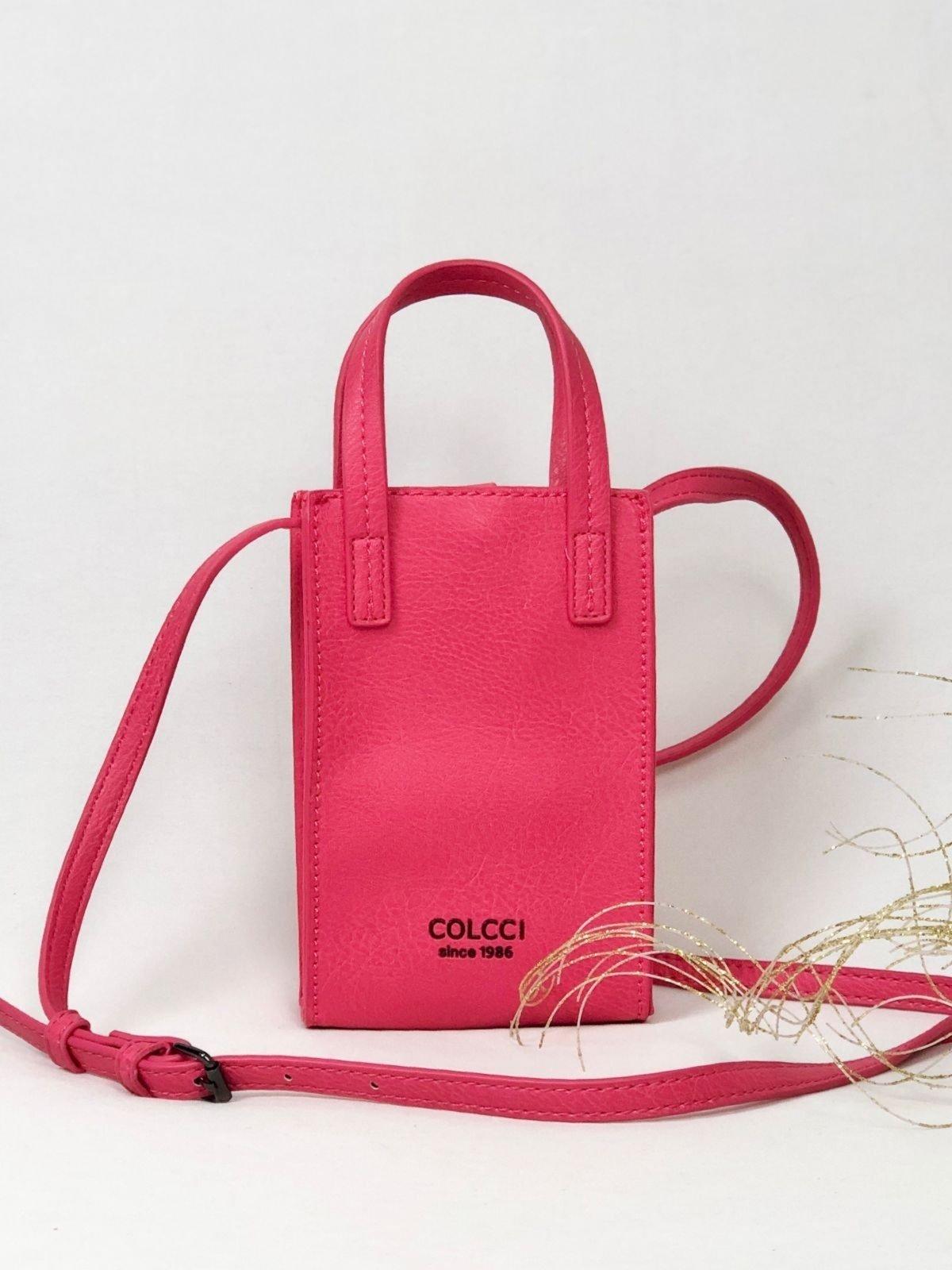 Bolsa Crossbody Material Sintético Colcci Rosa
