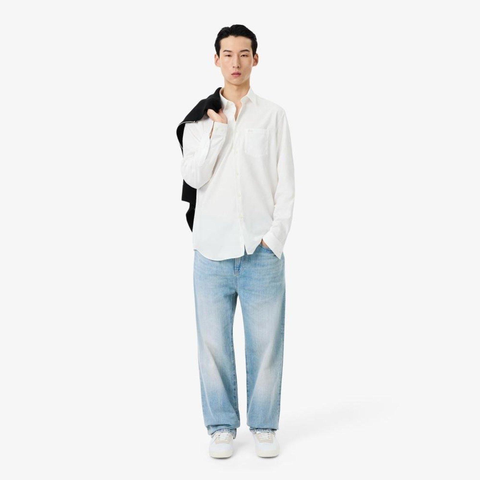 Calça jeans Indigo de corte reto com 5 bolsos Azul - 29/32 Azul