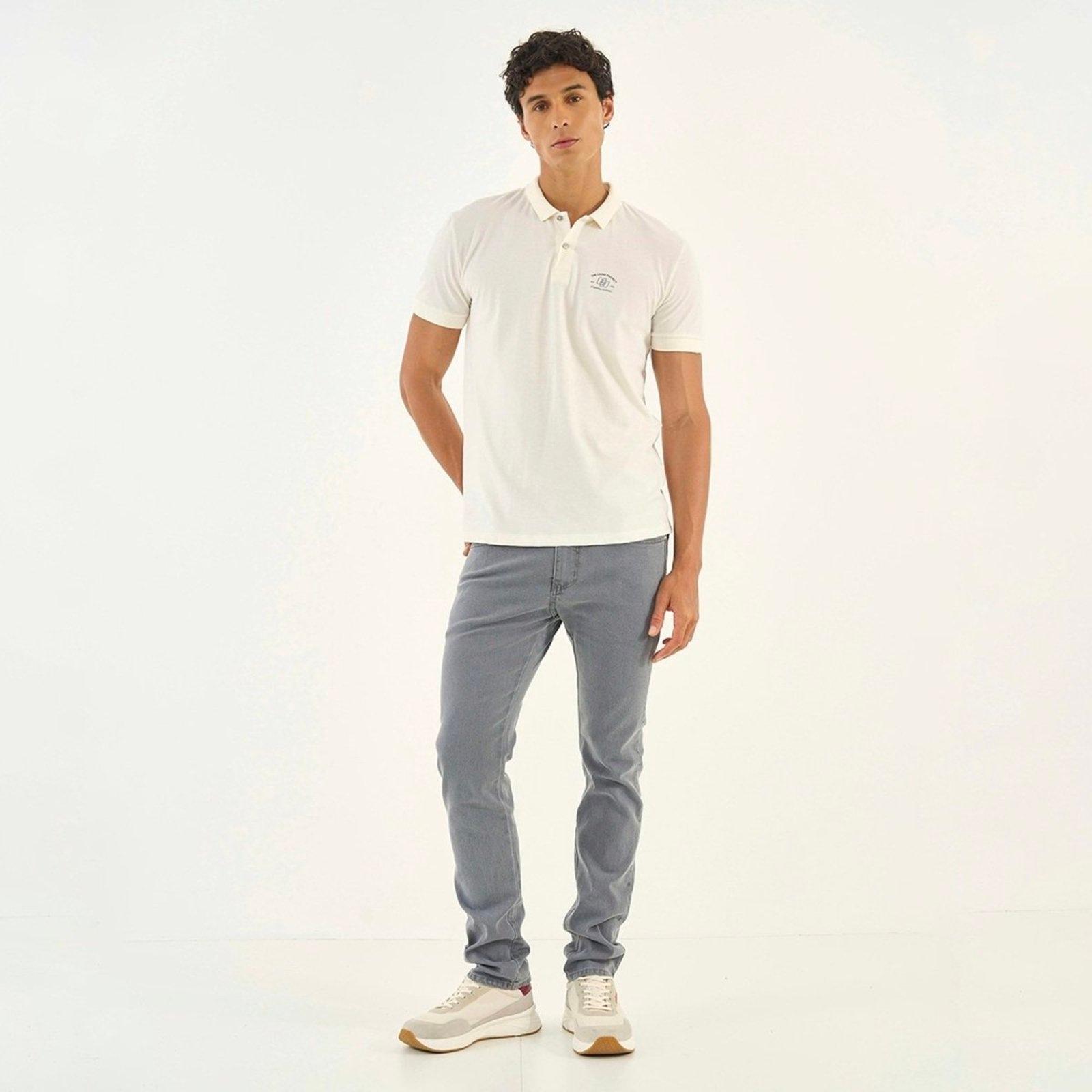 Calça Jeans Colcci Felipe Skinny Original Cinza Médio