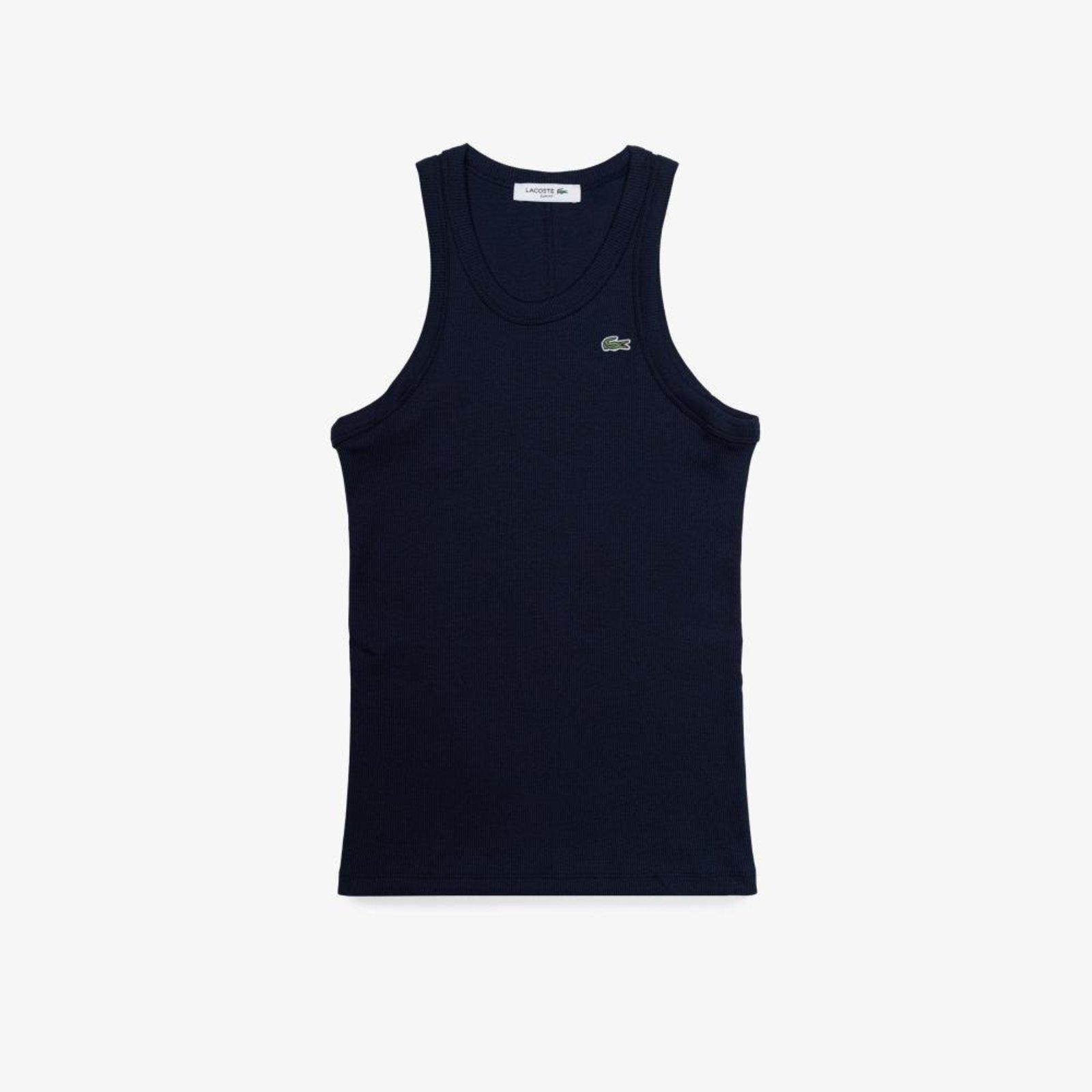 Regata Slim Fit em Algodão Azul