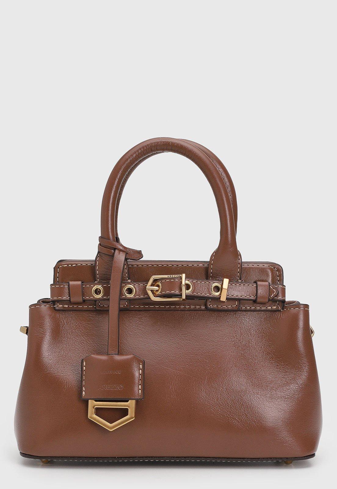 Bolsa Feminina Arezzo Média Estruturada Marrom