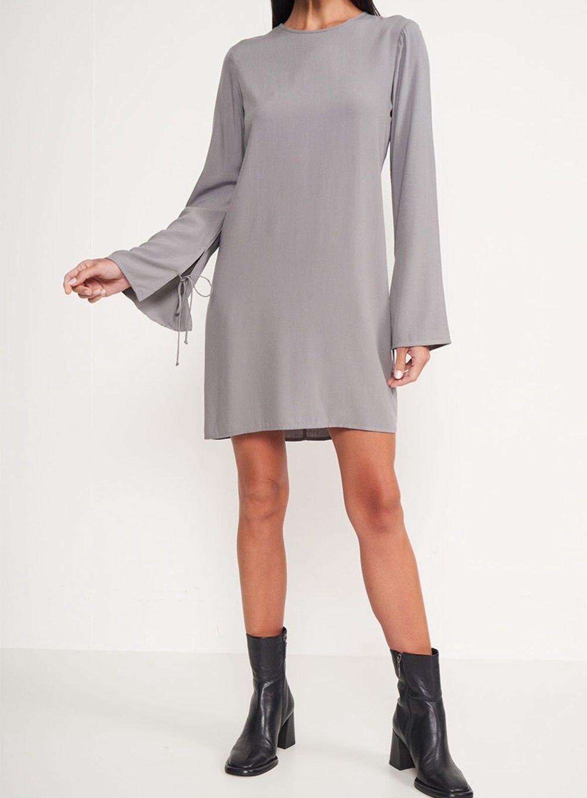 Vestido Comfort Slim Colcci Cinza