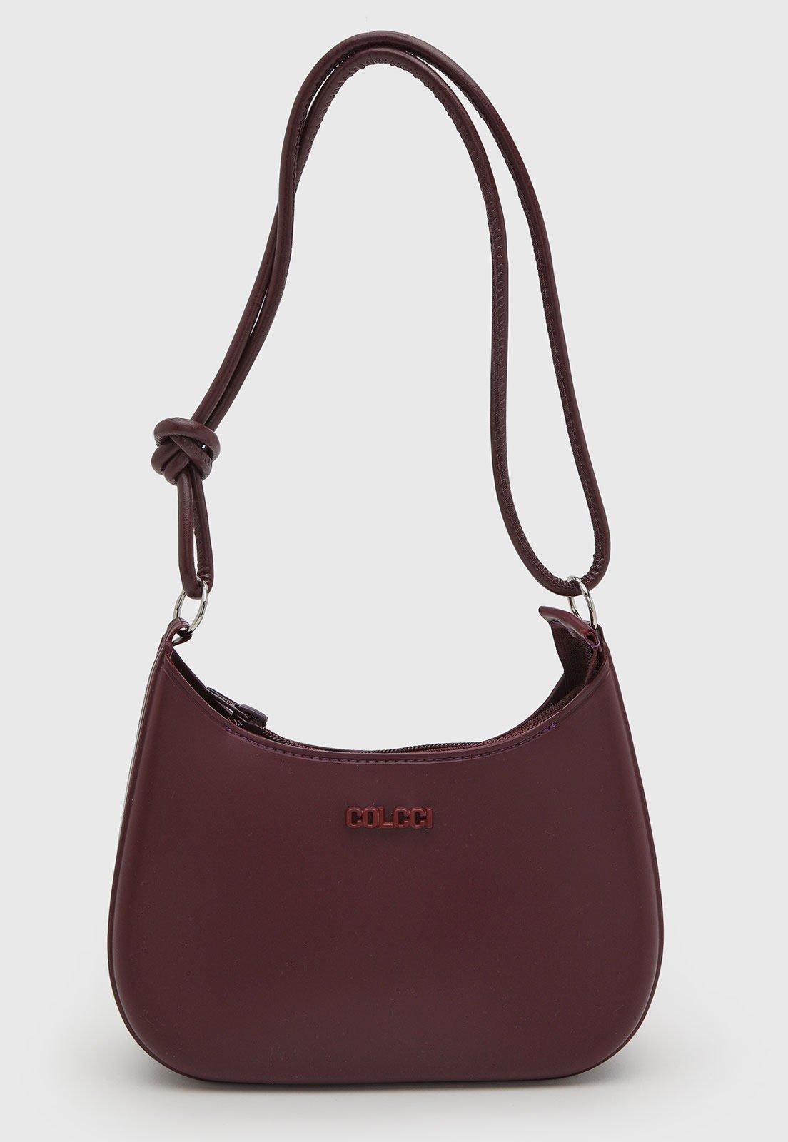 Bolsa Feminina Colcci Alça com Nó Borgonha