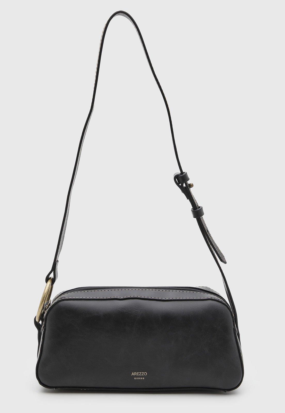 Bolsa Feminina Arezzo Média Costura Preta