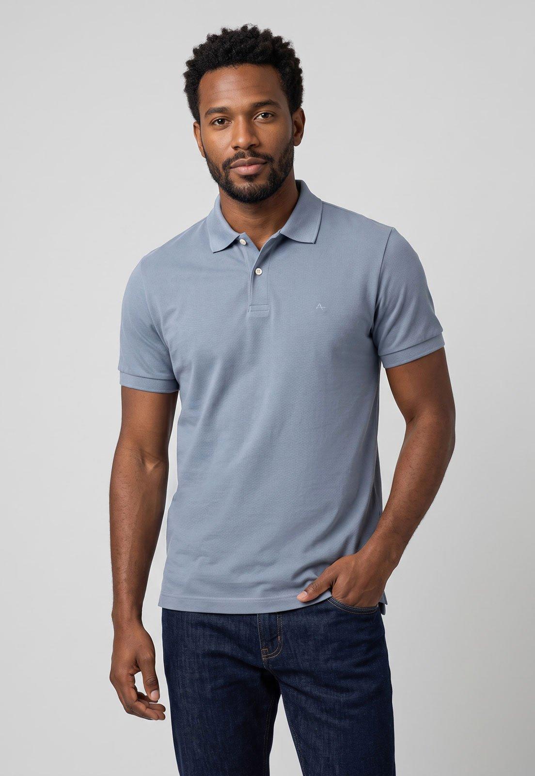 Polo Masculina Aramis Tradicional Azul