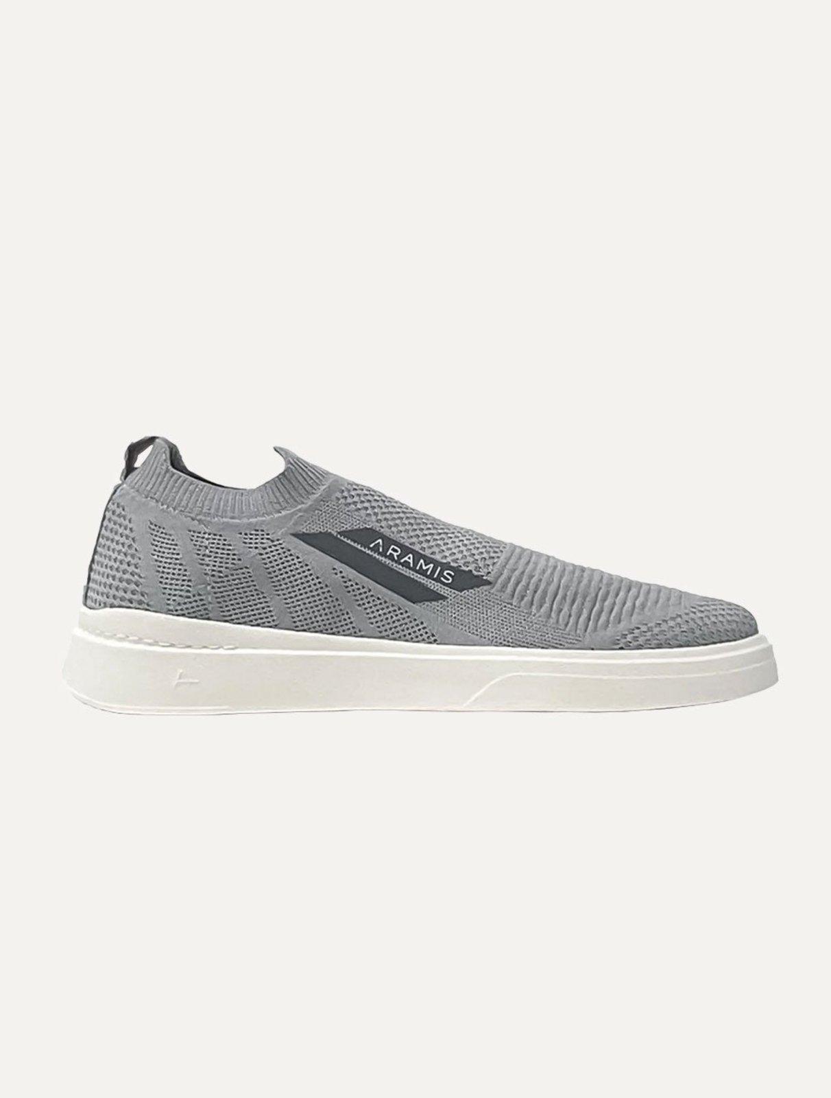 Tênis Aramis Masculino Slip On Journey K-nit Tan Cinza