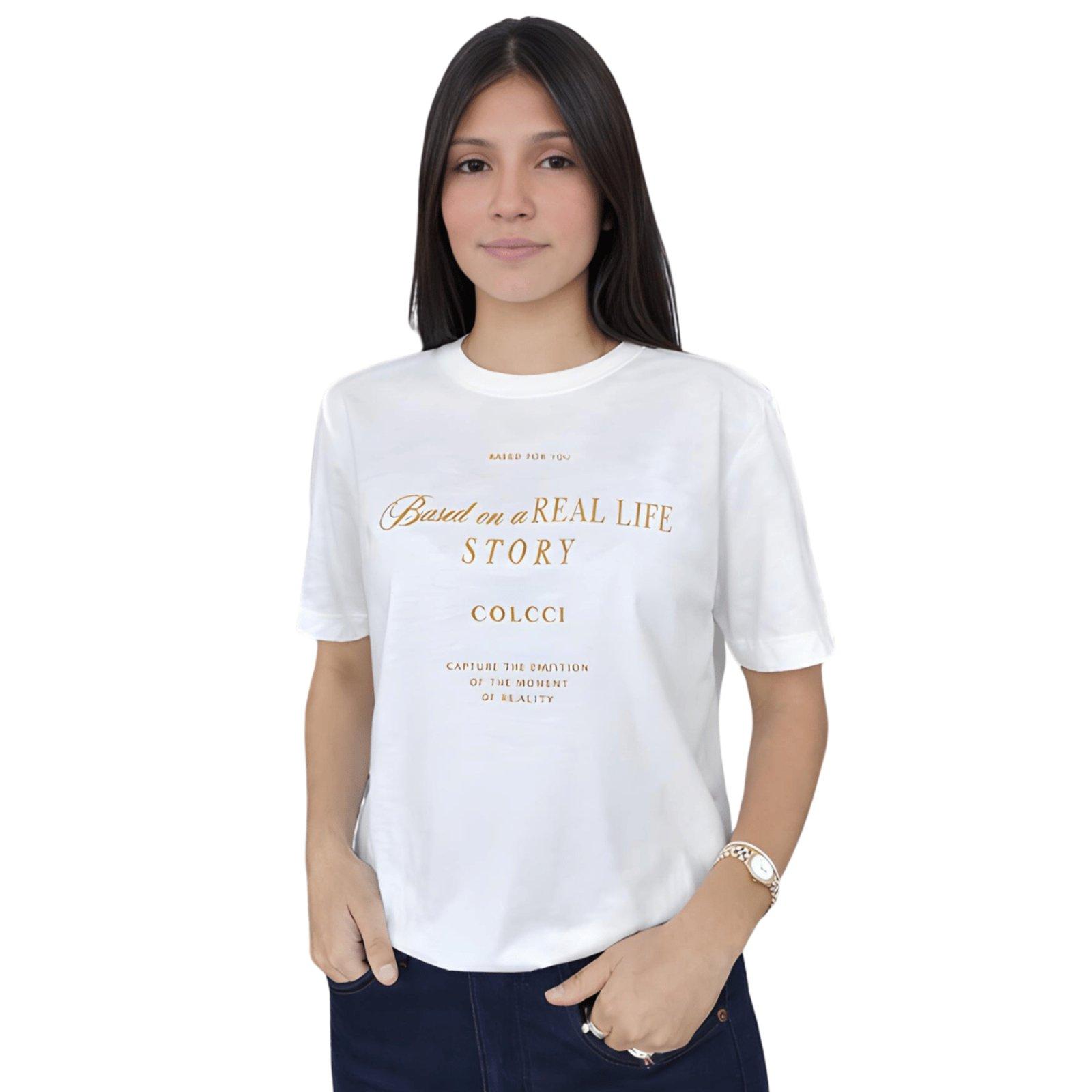 Blusa Feminina Estampada Real Life Colcci