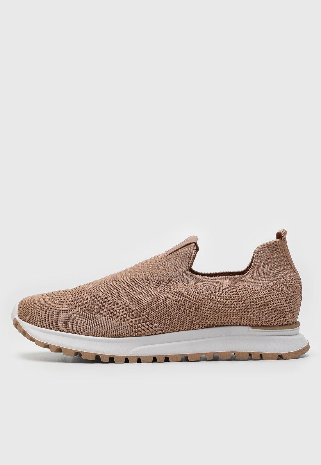 Tênis Slip On Vizzano Textil Nude