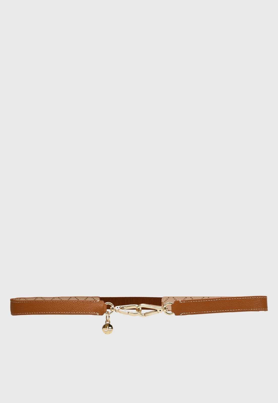 Cinto Feminino Jorge Bischoff Couro Caramelo