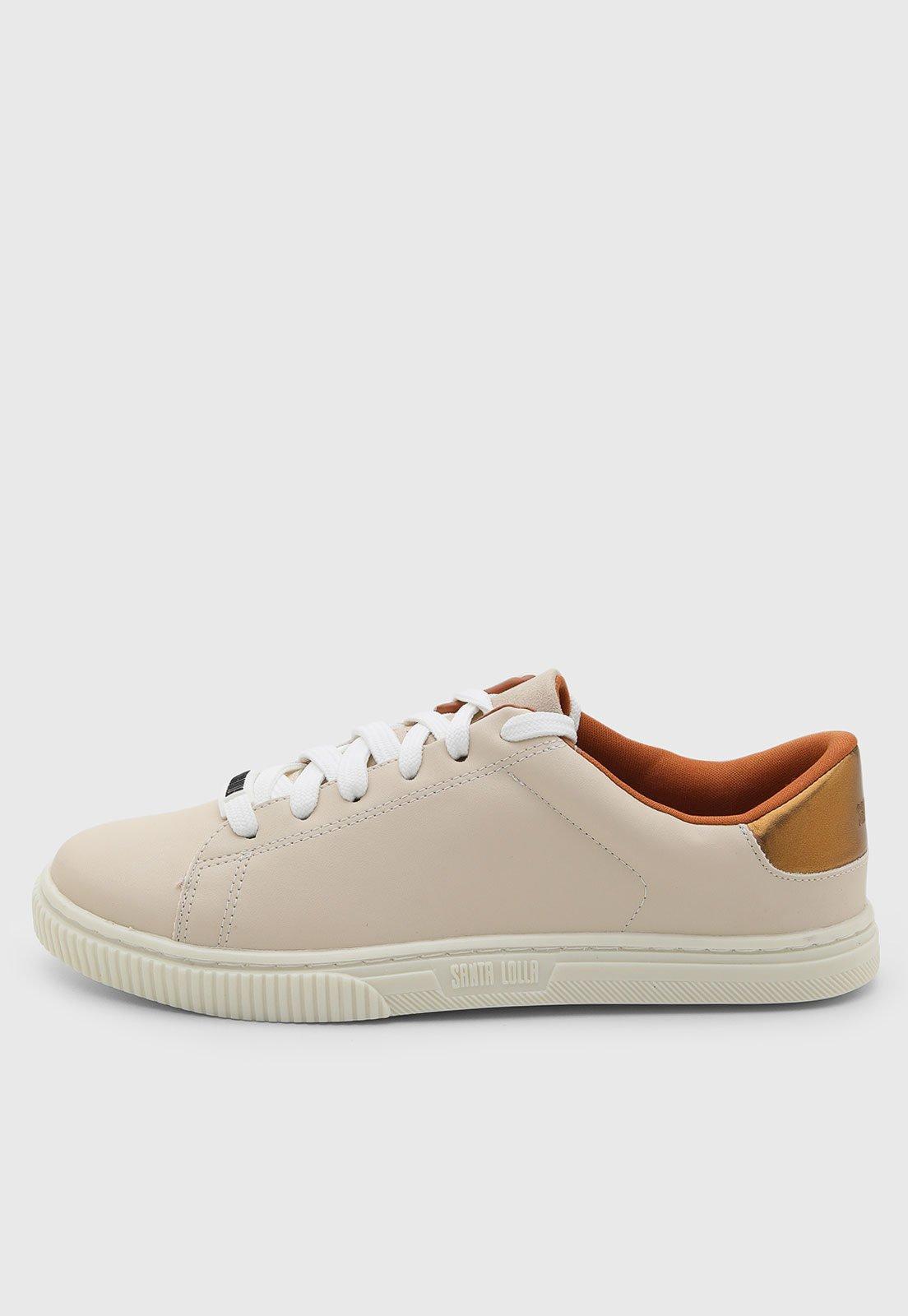 Tênis Santa Lolla Casual Bege